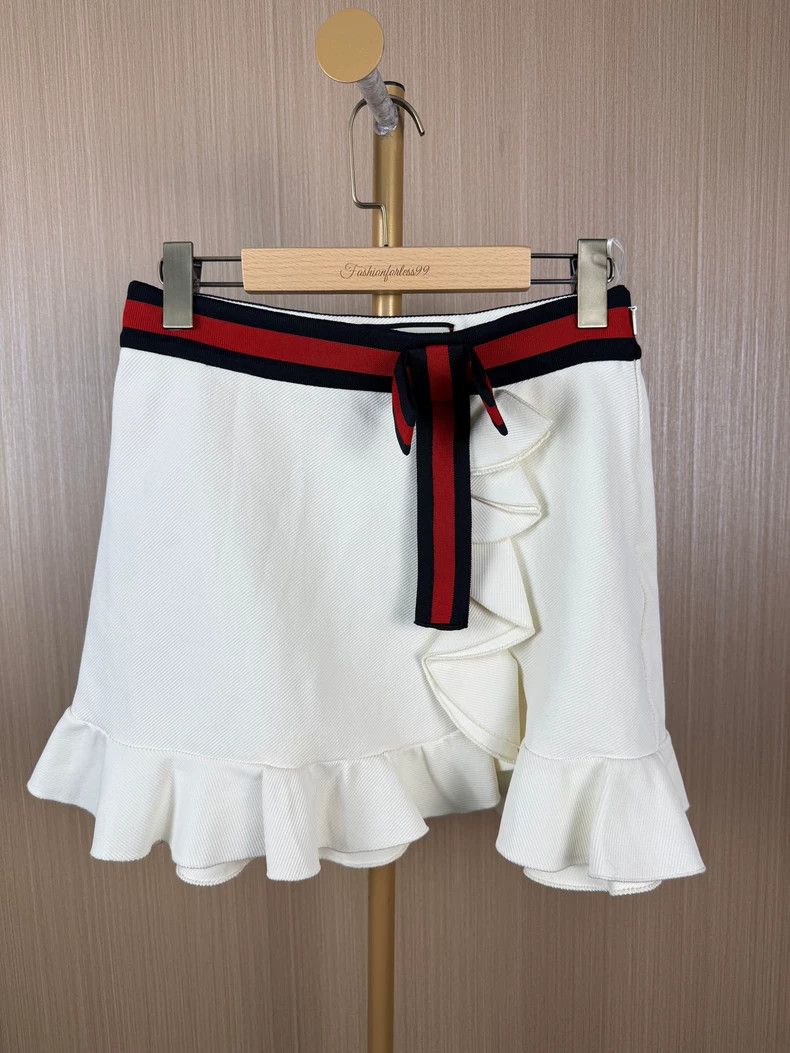 Gucci Gucci Ruffled Mini Skirt - dmc Size 26" / US 2 / IT 38 - 1 Thumbnail