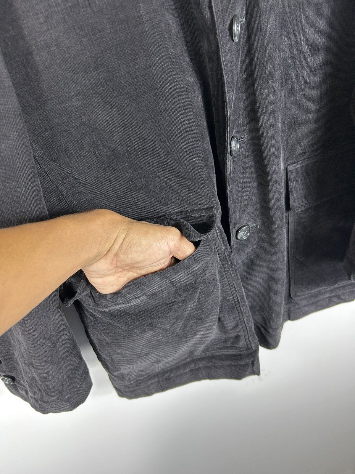 Pierre Cardin × Vintage 🔥Espace Sport By Pierre Cardin Corduroy Button Shirt Jacket Size US M / EU 48-50 / 2 - 7 Thumbnail