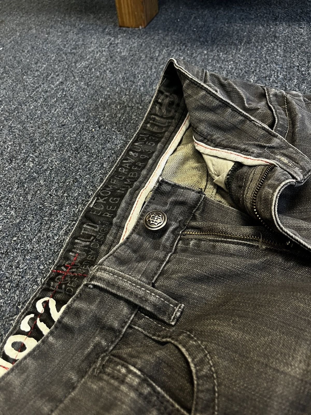 Other Fire Grey baggy denim jeans Size US 30 / EU 46 - 2 Thumbnail