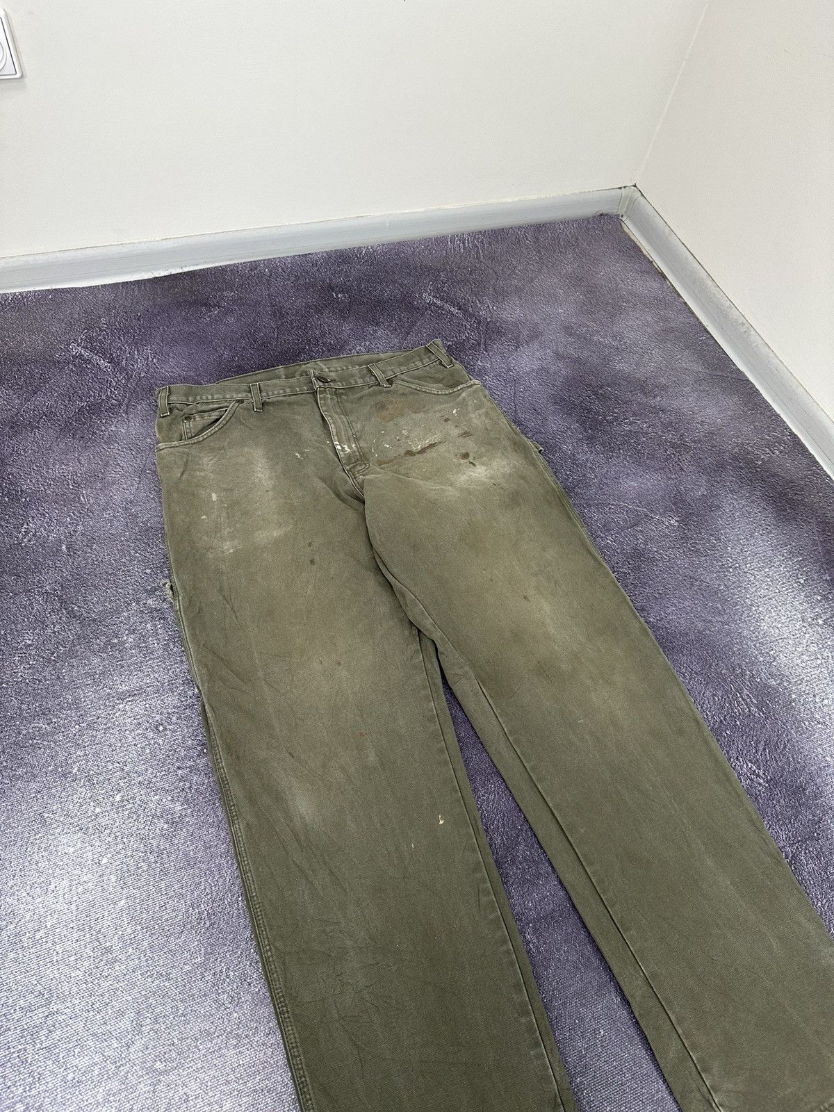 Dickies Vintage Dickies Distressed Opium USA Baggy Cargo Work Pants Size US 36 / EU 52 - 12 Thumbnail