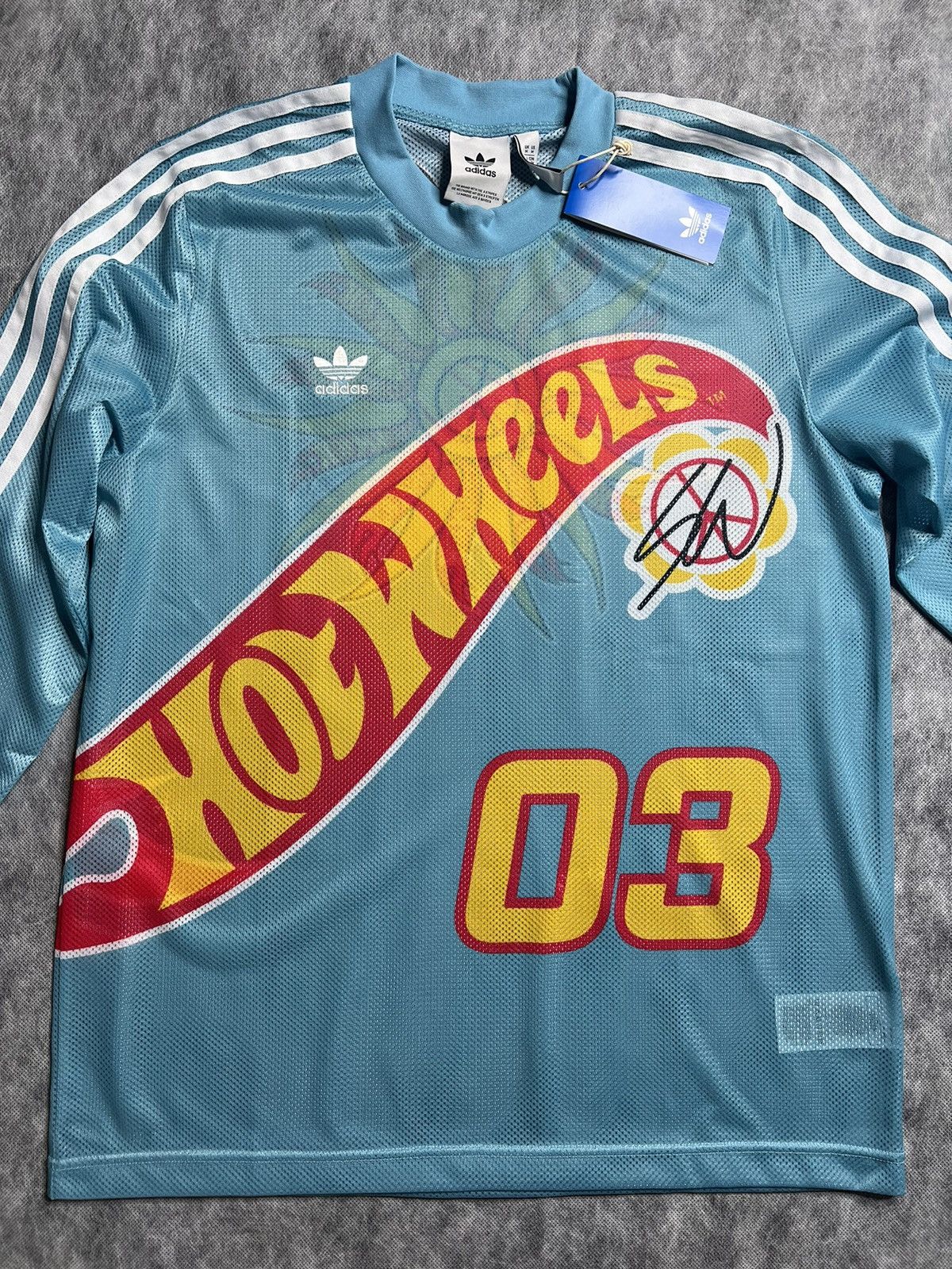 Adidas New Adidas Sean Wotherspoon X Hot Wheels Long Sleeve Mwsh Size US M / EU 48-50 / 2 - 3 Thumbnail