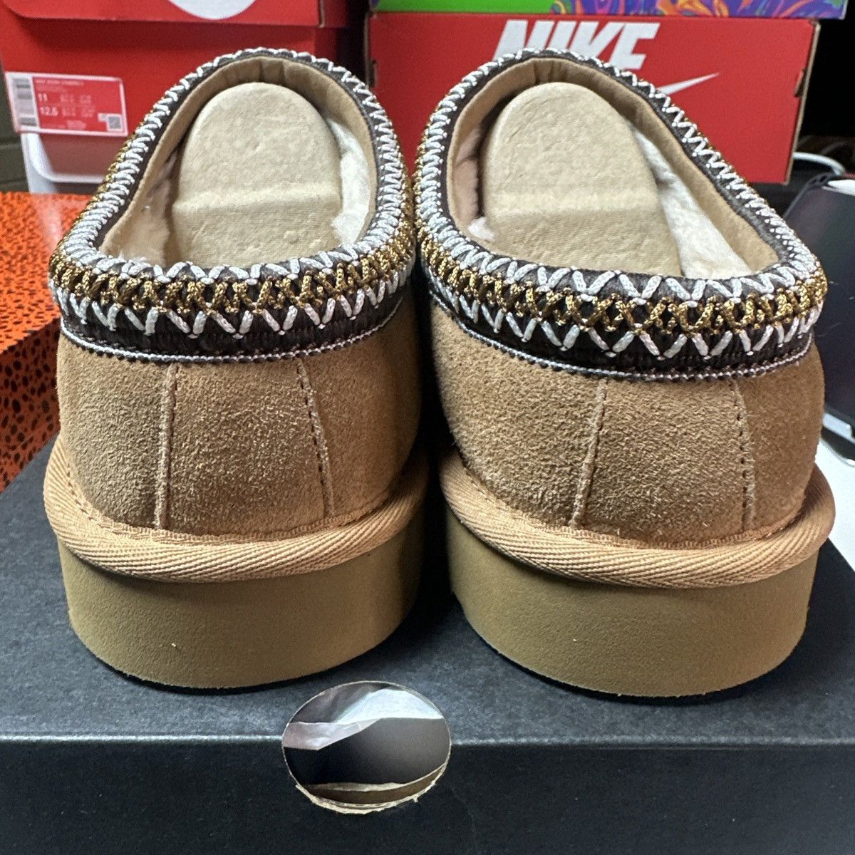 Ugg New Ugg Tasman Chestnut Mens 5950 Size US 11 / EU 44 - 8 Thumbnail