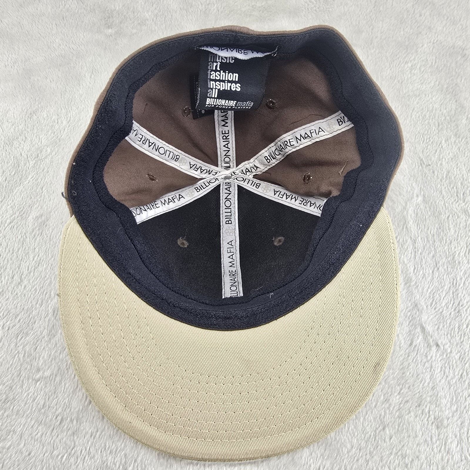 Other Vintage Billionaire Mafia Flex-fit Hat Brown One Size Size ONE SIZE - 7 Thumbnail