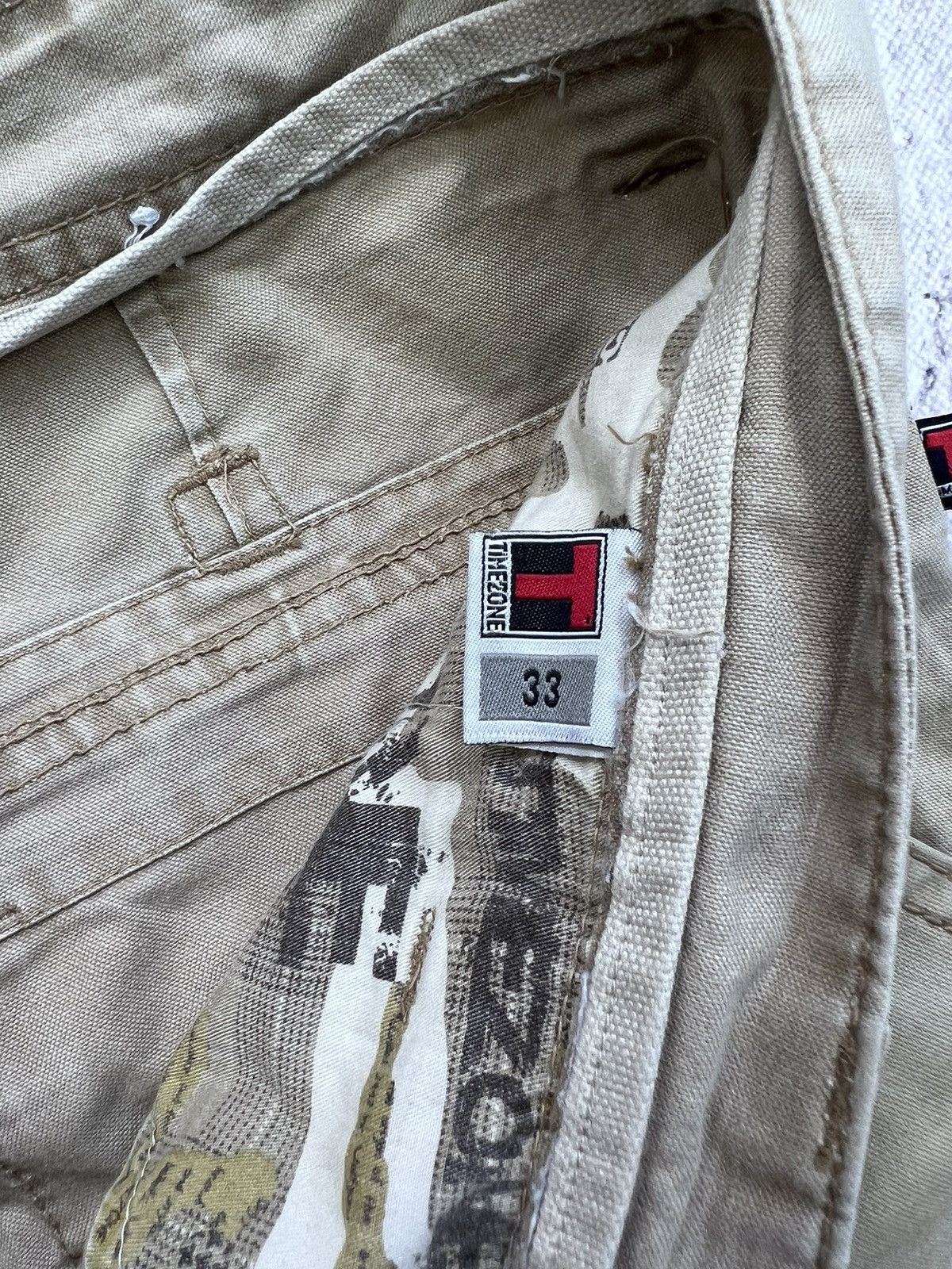 Issey Miyake × Japanese Brand × Tete Homme 2000s Tete Home Multipocket Bondage Cargo Pants Size US 33 - 7 Thumbnail