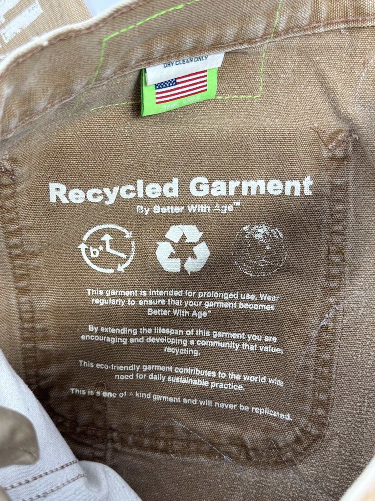 Better With Age GENTLEMENS PATCH WORK CARHARTT CARPENTER TROUSERS Size US 36 / EU 52 - 10 Thumbnail