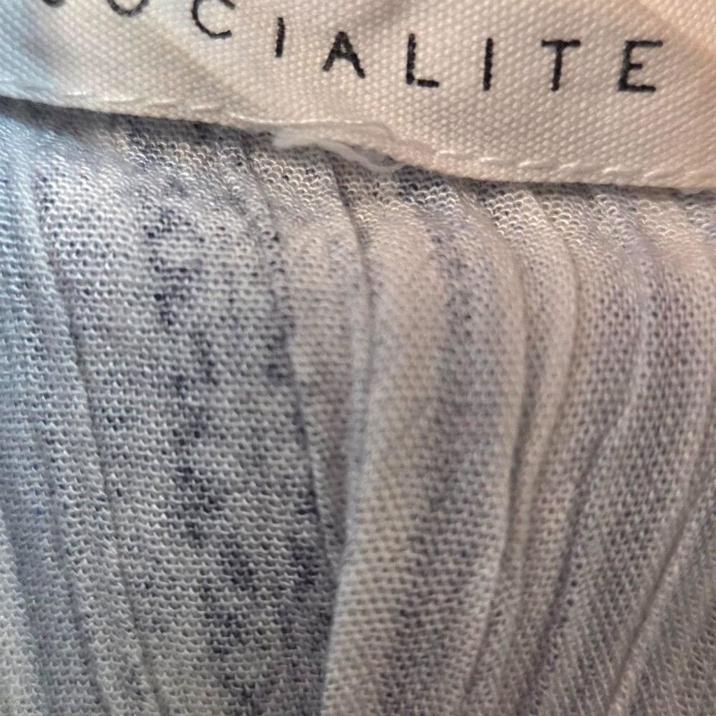 The Unbranded Brand socialite S/M blue/white striped off the shoulder flowy y2k Size S / US 4 / IT 40 - 3 Thumbnail