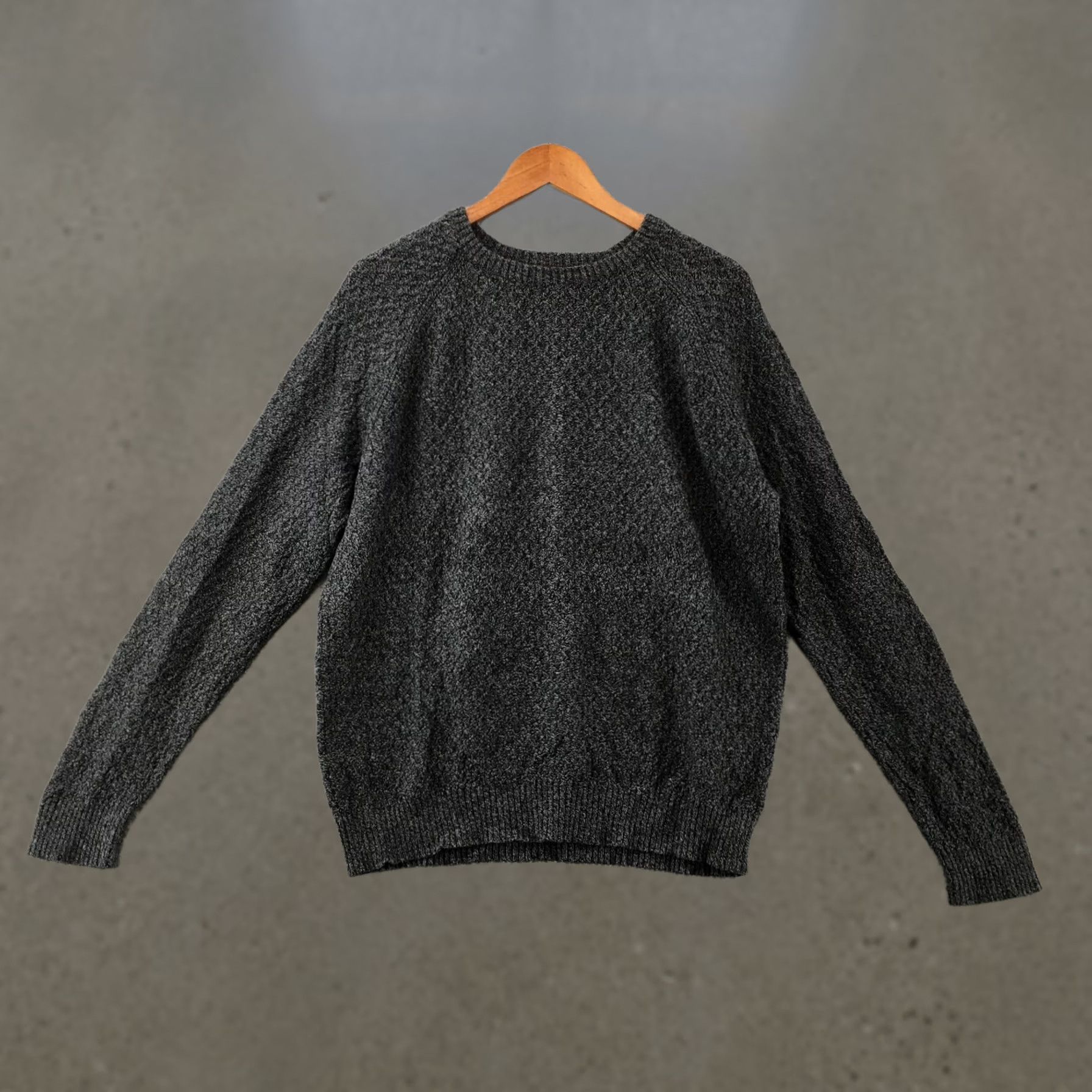 Banana Republic Banana Republic Pullover Sweater Womens Large Cotton Wool Blend Knitted Cozy Casual Fall Winter Knit Crew Neck Raglan Sleeve Mens Womens Girls Size L / US 10 / IT 46 - 1 Thumbnail