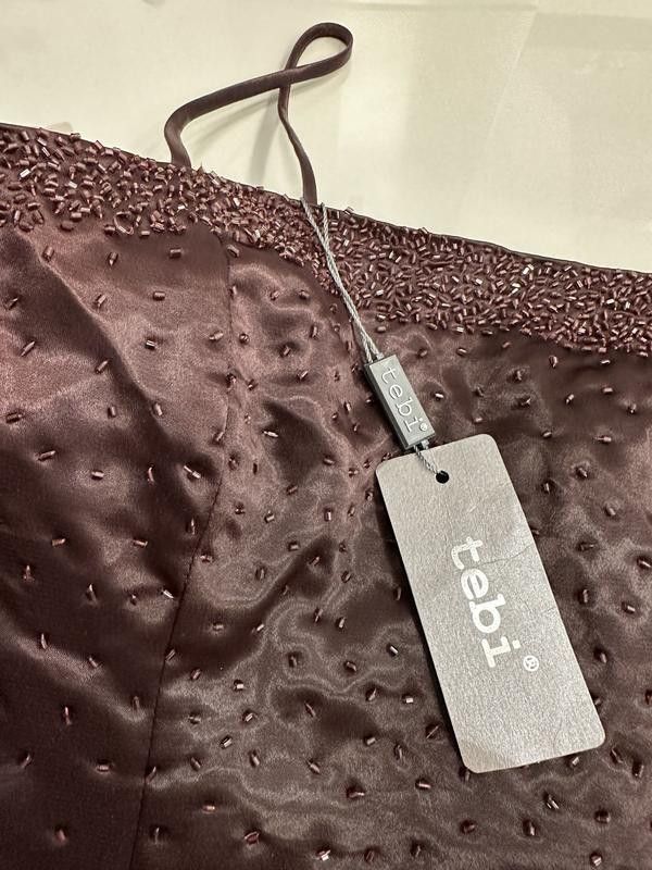 Other Beaded cami brown color sz S/M pit to pit 43 cm Size S / US 4 / IT 40 - 3 Thumbnail