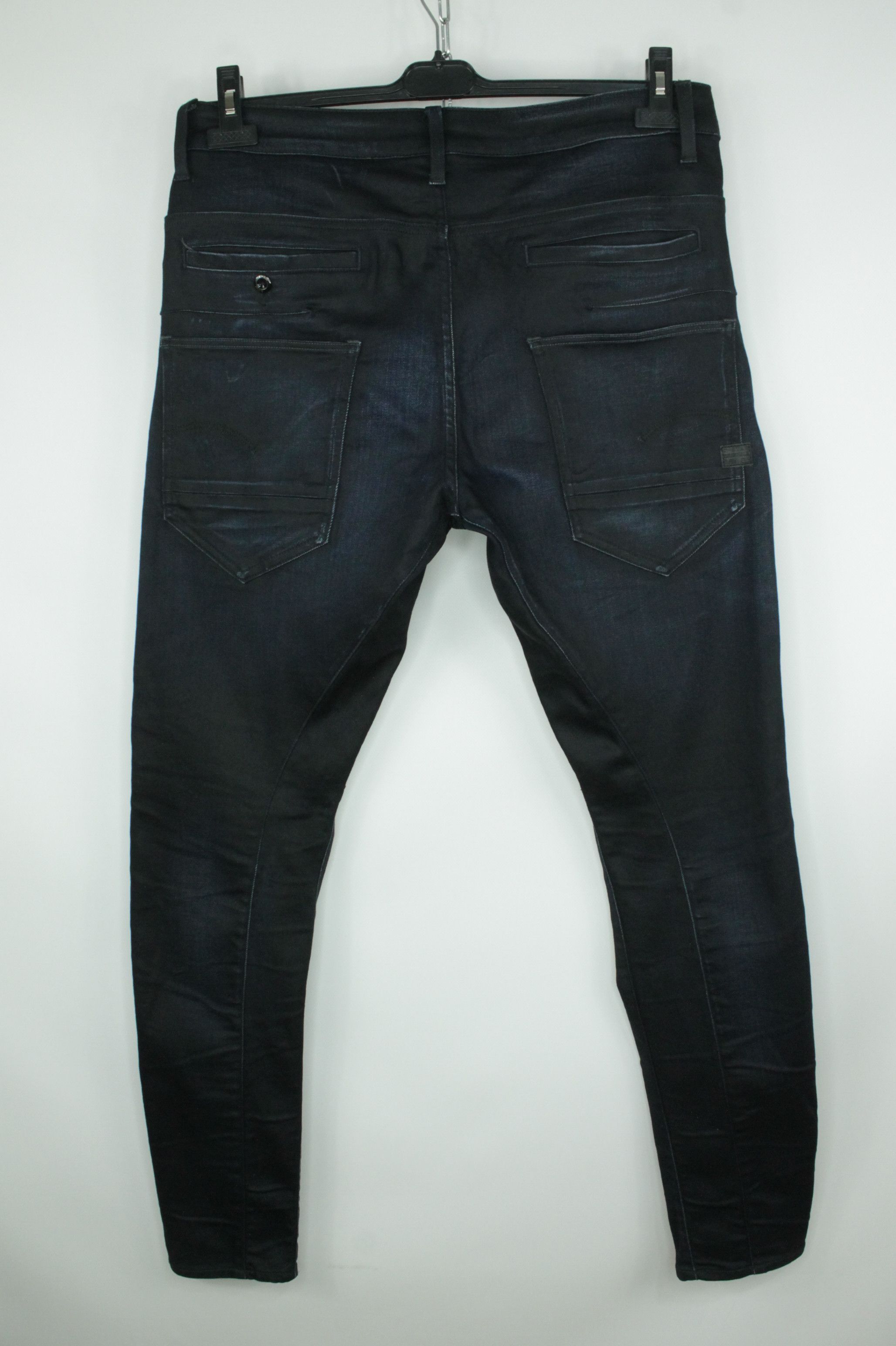 G-Star G-Star Raw D-Staq 3D Slim Dark Aged Denim Jeans Size US 33 - 9 Thumbnail