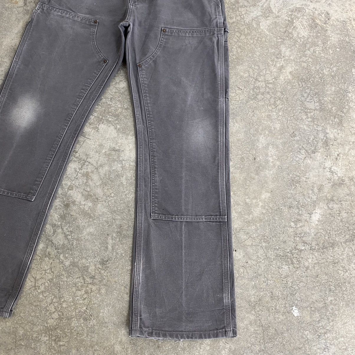 Carhartt × Vintage Vintage Carhartt Double Knee Gravel Grey Carpenter Pants Size US 32 / EU 48 - 9 Thumbnail