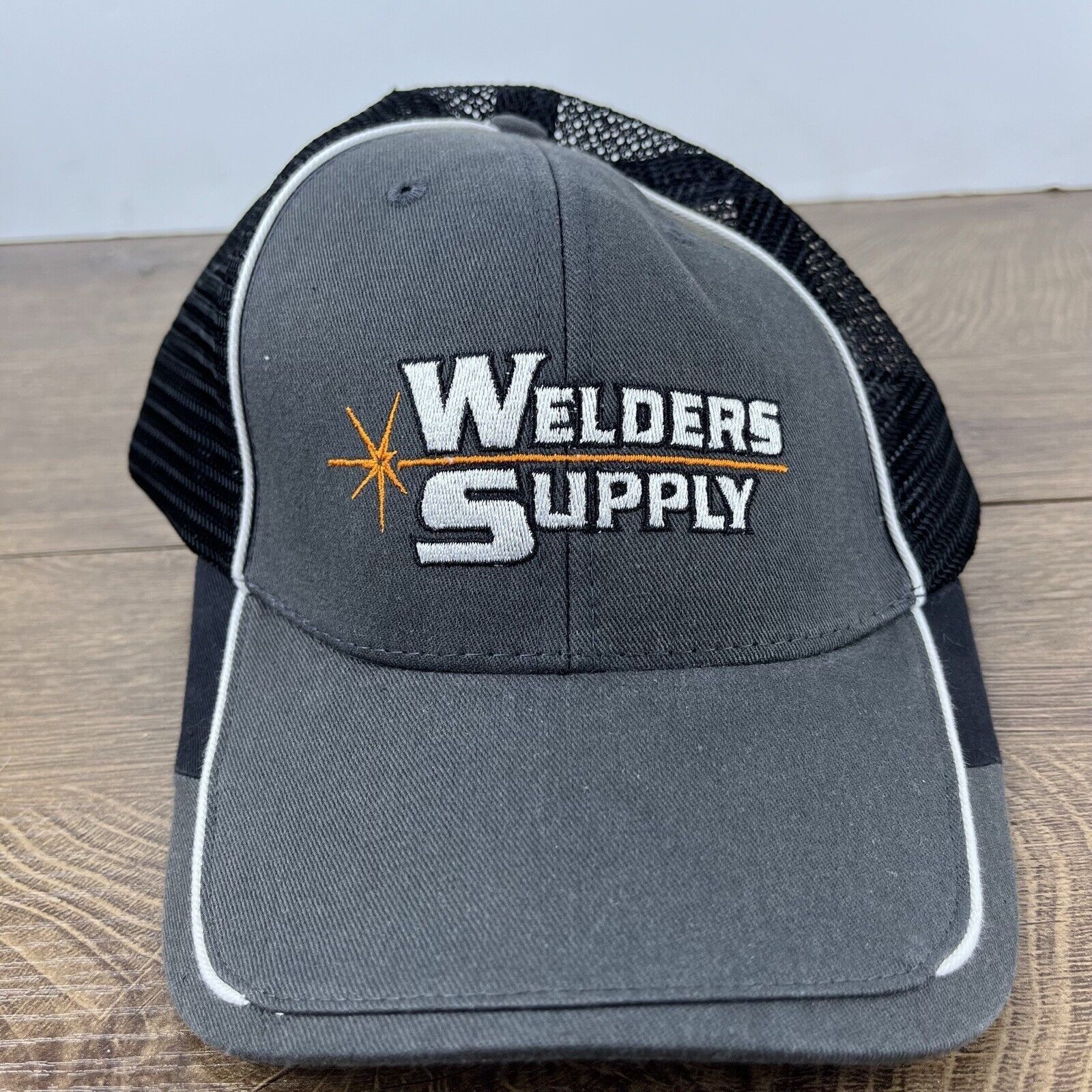 Other Welders Supply Hat Gray Adjustable Hat Gray Welders Supply A Size ONE SIZE - 3 Thumbnail
