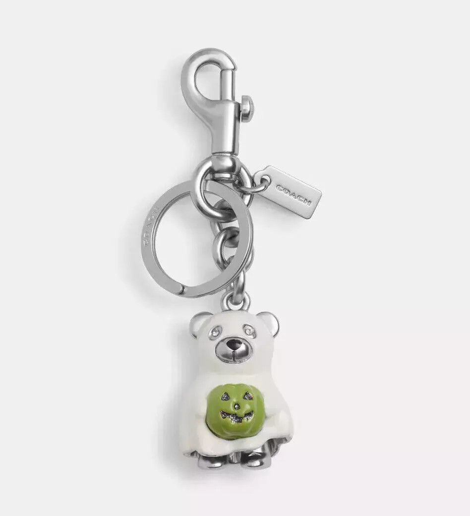 Coach Halloween Ghost Bear Bag Charm CW483 Size ONE SIZE - 2 Thumbnail