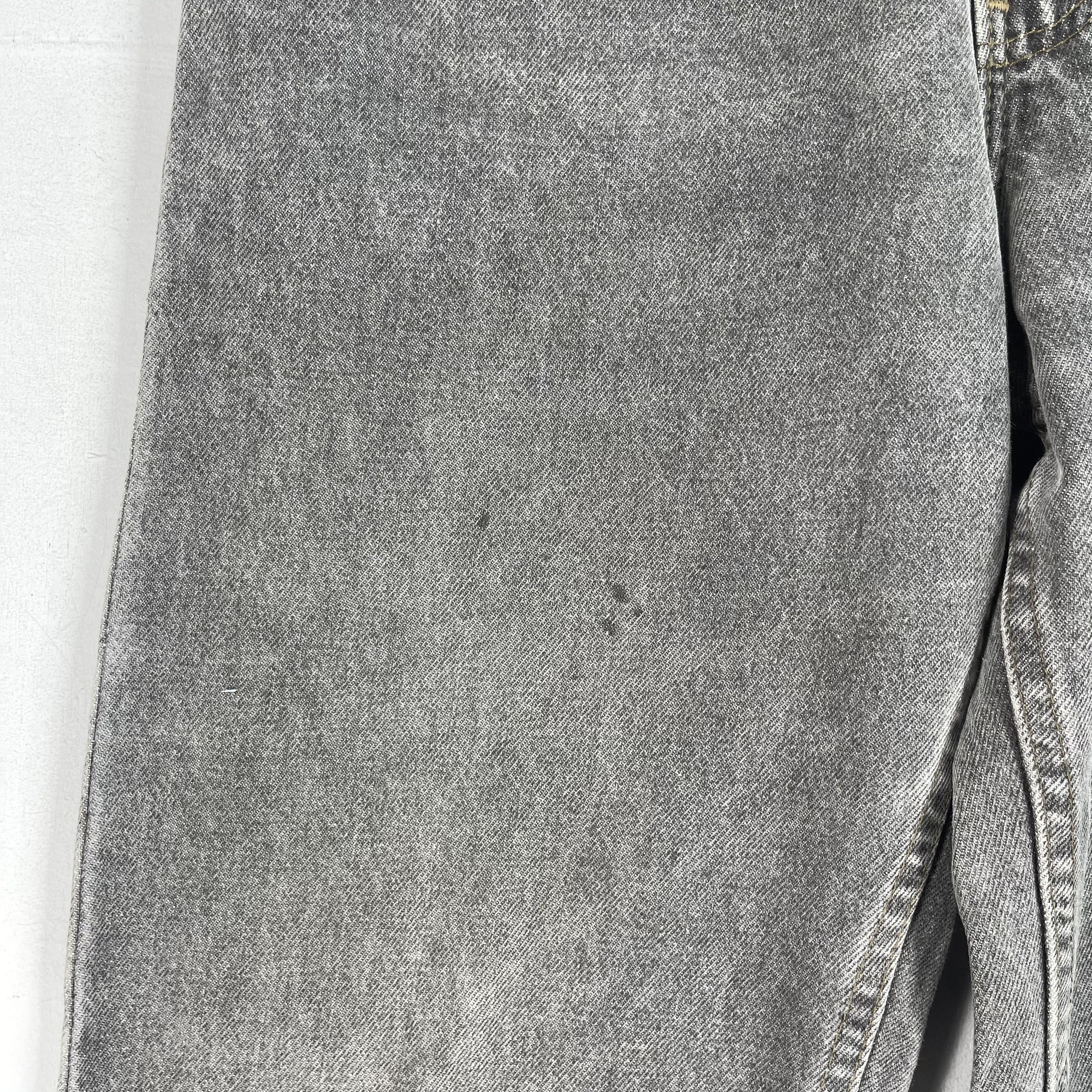Levi's × Vintage Size 30 Vintage Levis 550 Distressed Gray Washed Jeans Size US 30 / EU 46 - 3 Thumbnail