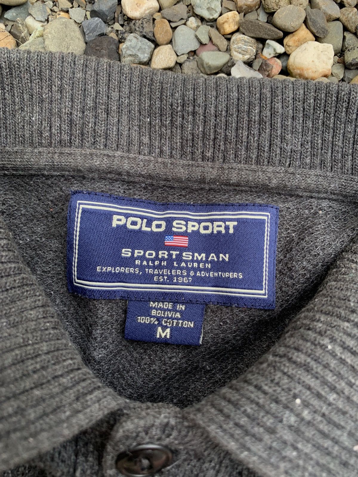 Polo Ralph Lauren Polo Sportsman Ralph Lauren Striped Longsleeve Rugby Shirt Size US M / EU 48-50 / 2 - 7 Thumbnail