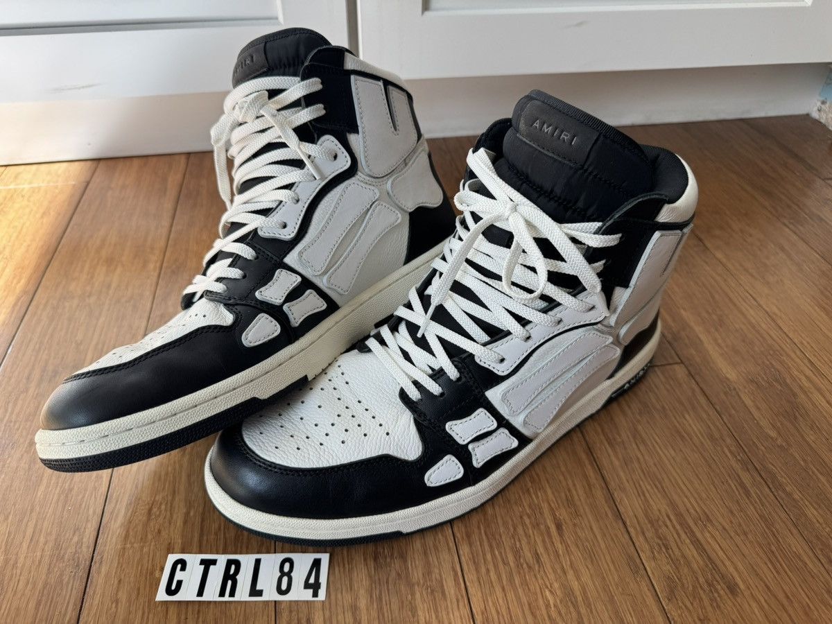 Amiri ✅ Skel Top Hi-top Size US 13 / EU 46 - 8 Thumbnail