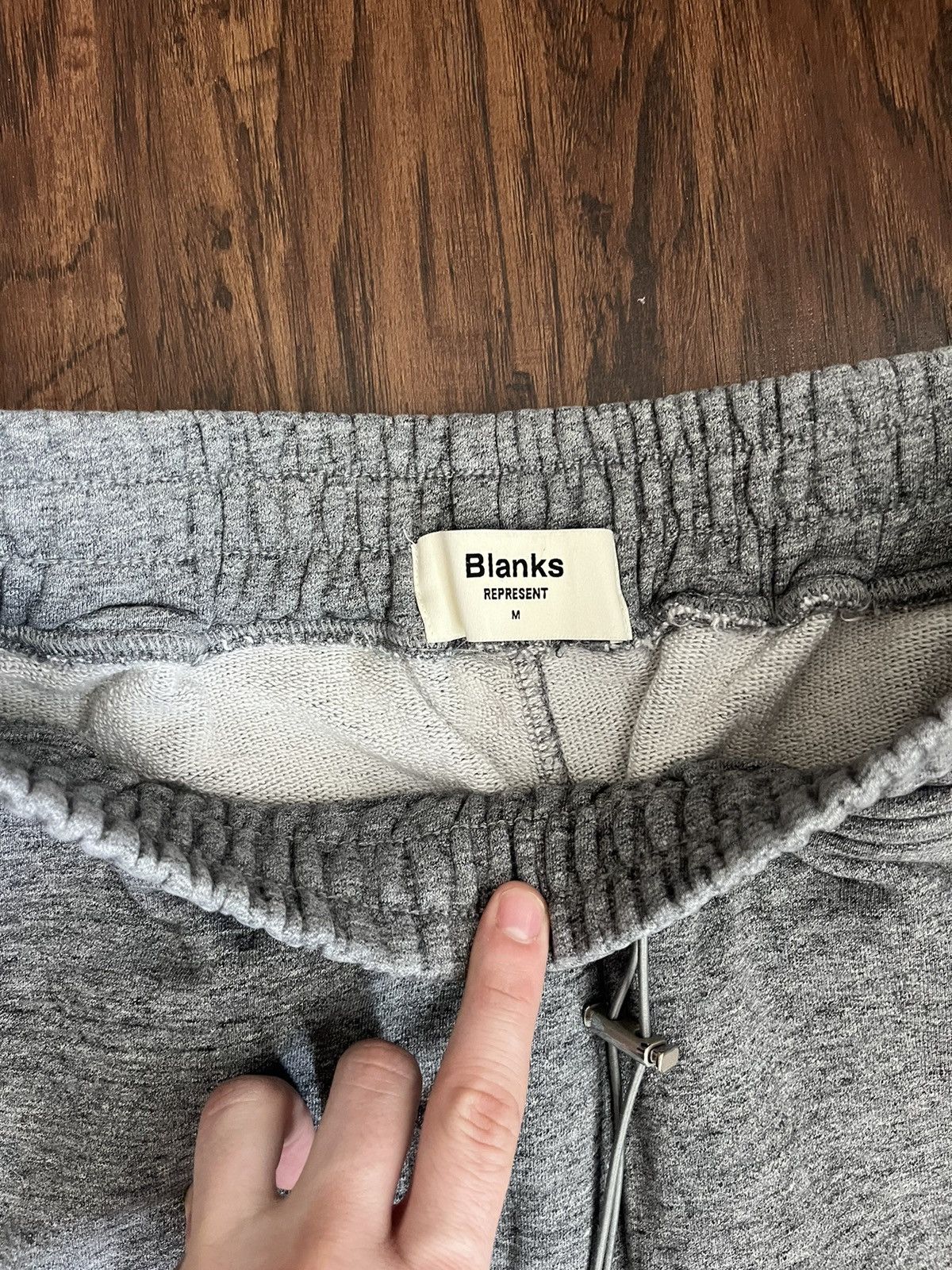 Represent Clo. × Vintage MARL GREY SWEAT PANTS Size US 30 / EU 46 - 4 Thumbnail