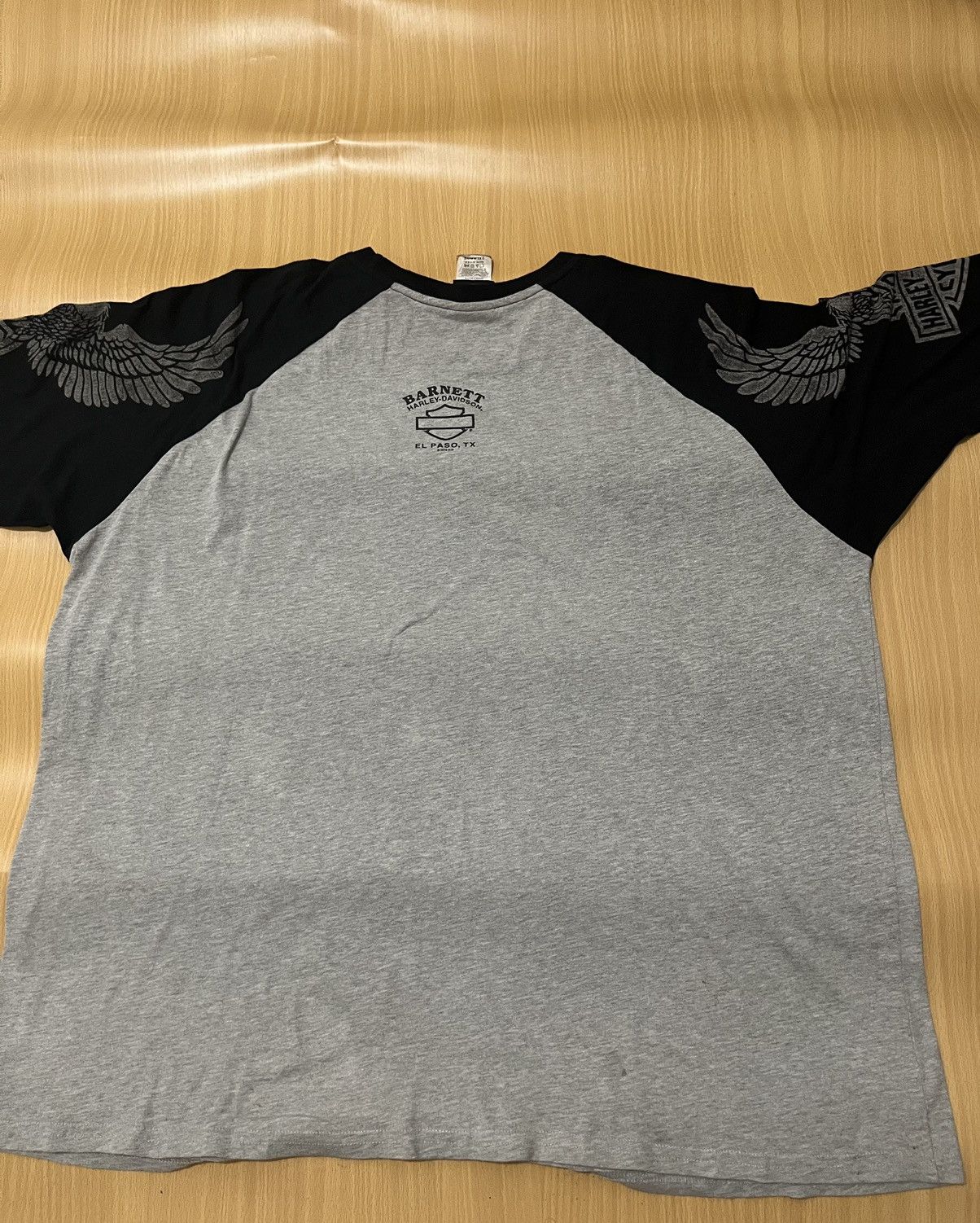 Harley Davidson HARLEY DAVIDSON REGLAN 2014 TEE Size US XXL / EU 58 / 5 - 8 Thumbnail