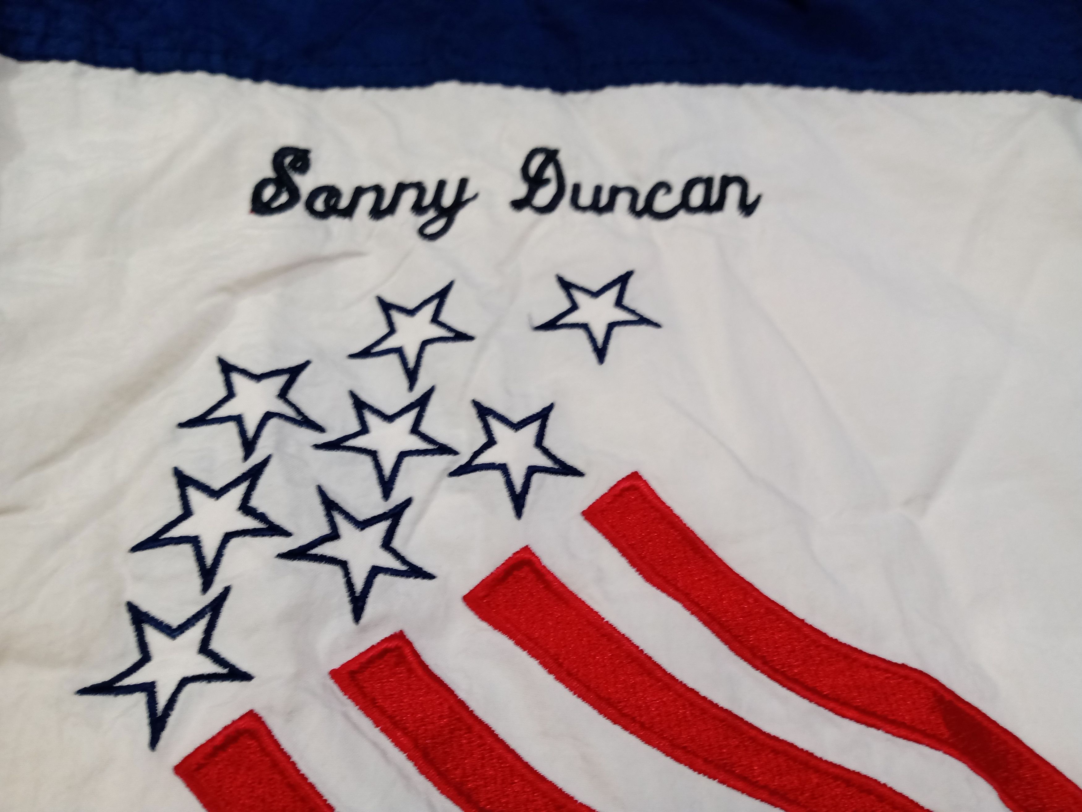 Starter × USA Olympics × Vintage Olympic 96 Atlanta Jacket Worn Sonny Duncan Vintage Starter Size US XL / EU 56 / 4 - 3 Thumbnail