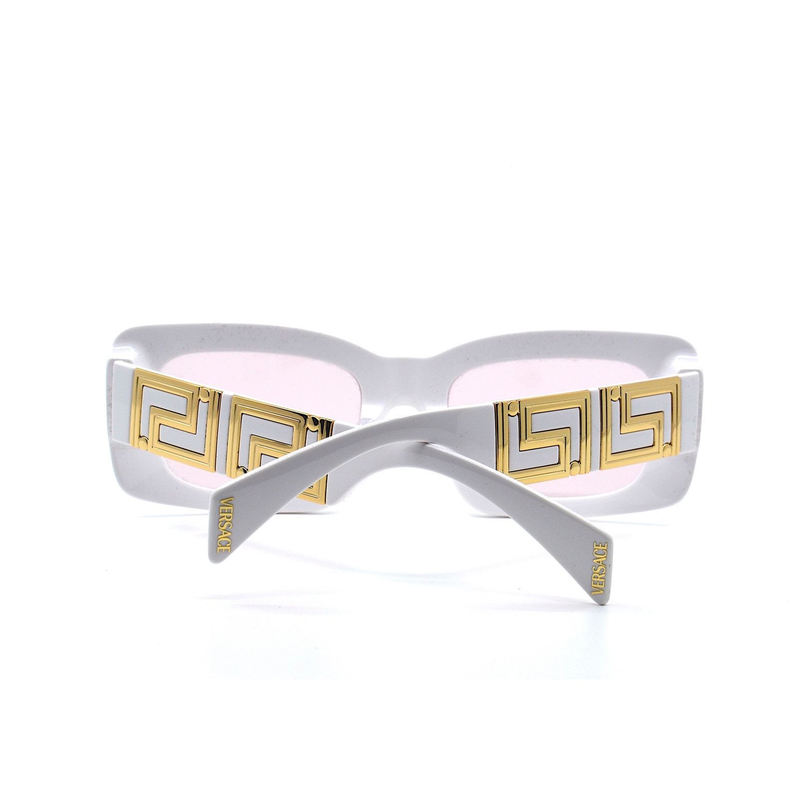 Versace NEW VERSACE VE4444U 314/5 WHITE PINK AUTHENTIC SUNGLASSES Size ONE SIZE - 8 Thumbnail