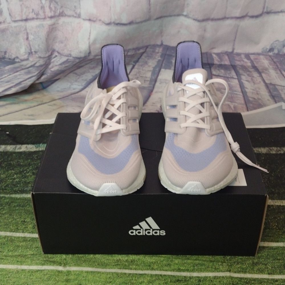 Adidas ADIDAS Ultraboost 21 W lavender running shoes size 9.5 Size US 9.5 / IT 39.5 - 3 Thumbnail