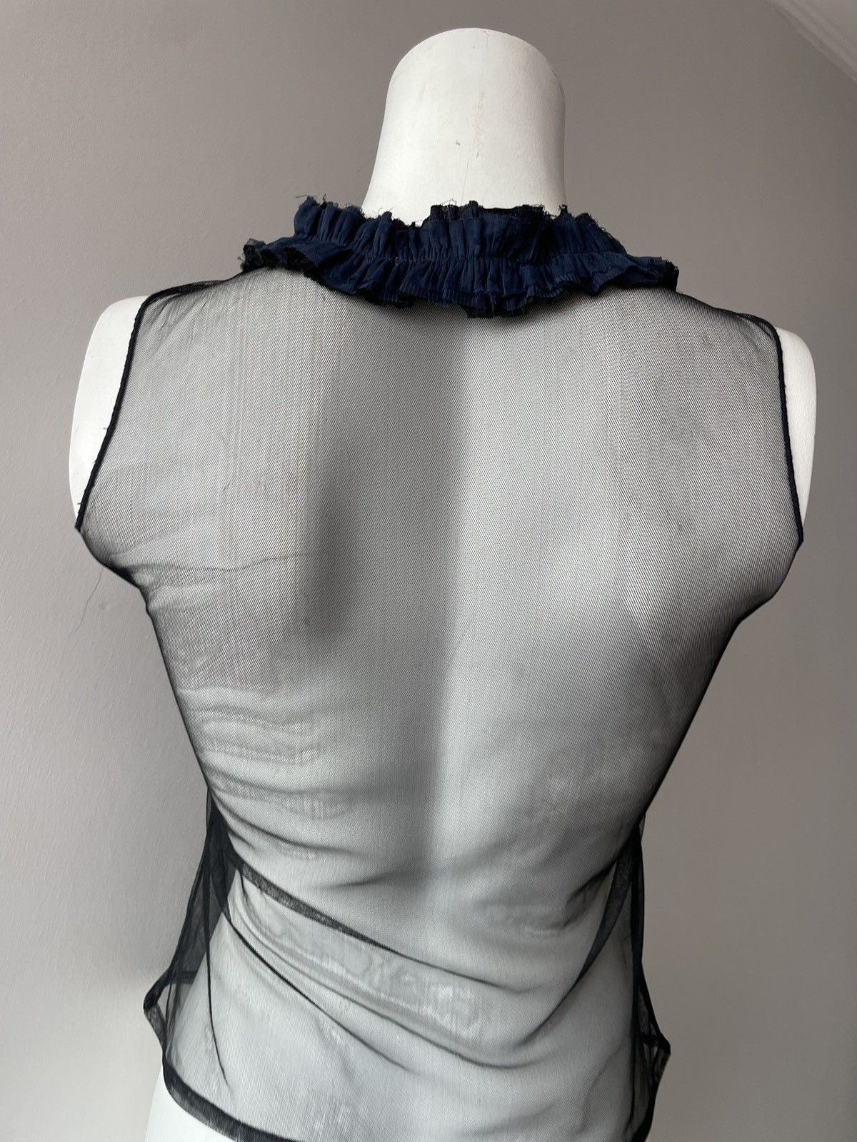 Vintage Parisian blouse Size S / US 4 / IT 40 - 10 Thumbnail