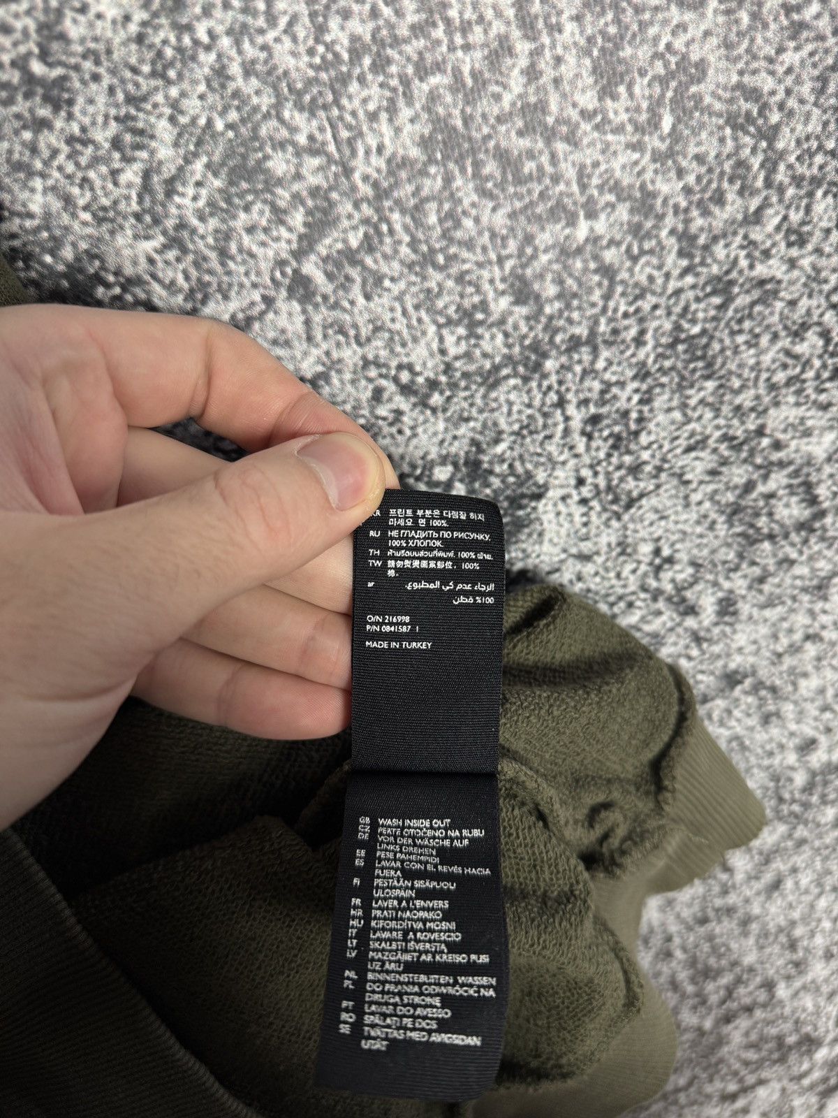 Cos Men’s COS Cotton Crewneck Sweatshirt Luxury Pullover Size M Size US M / EU 48-50 / 2 - 8 Thumbnail