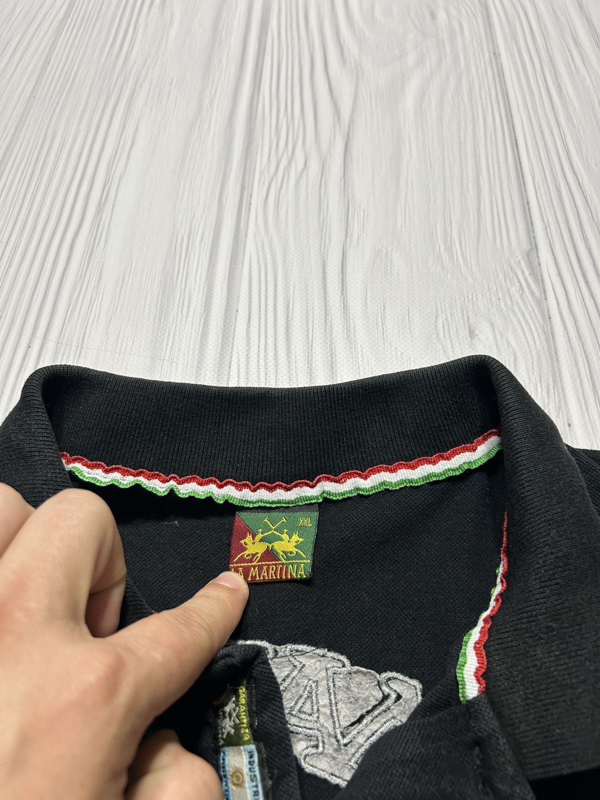 Ferrari Vintage Embroidered Logo Ferrari La Martina Team 3 Polo Size US XXL / EU 58 / 5 - 10 Thumbnail