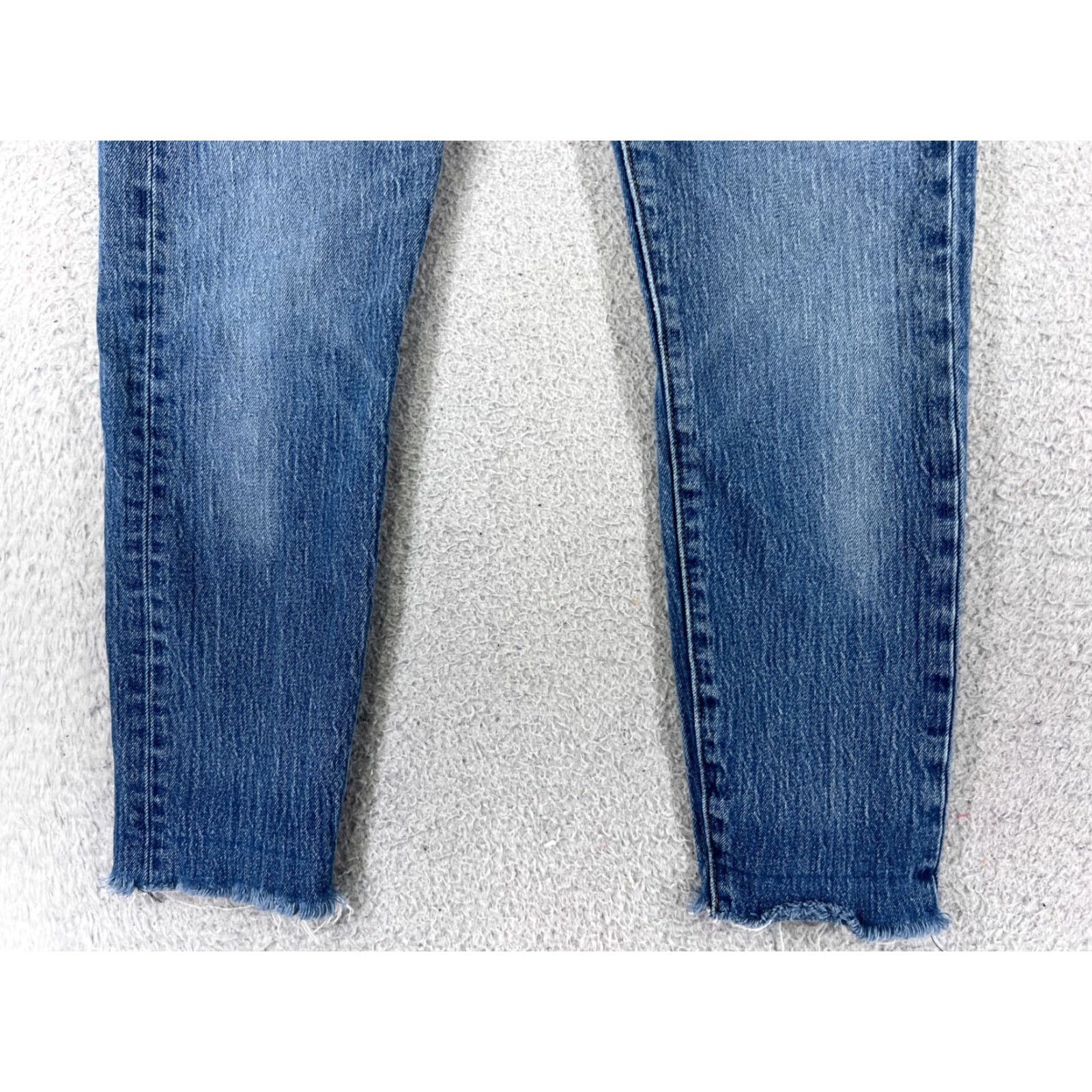 Levi's Levis Premium Jeans Womens 28 Blue Denim White Oak Cone Button Fly 26x26 Levi's Jeans Size 28" / US 6 / IT 42 - 2 Thumbnail