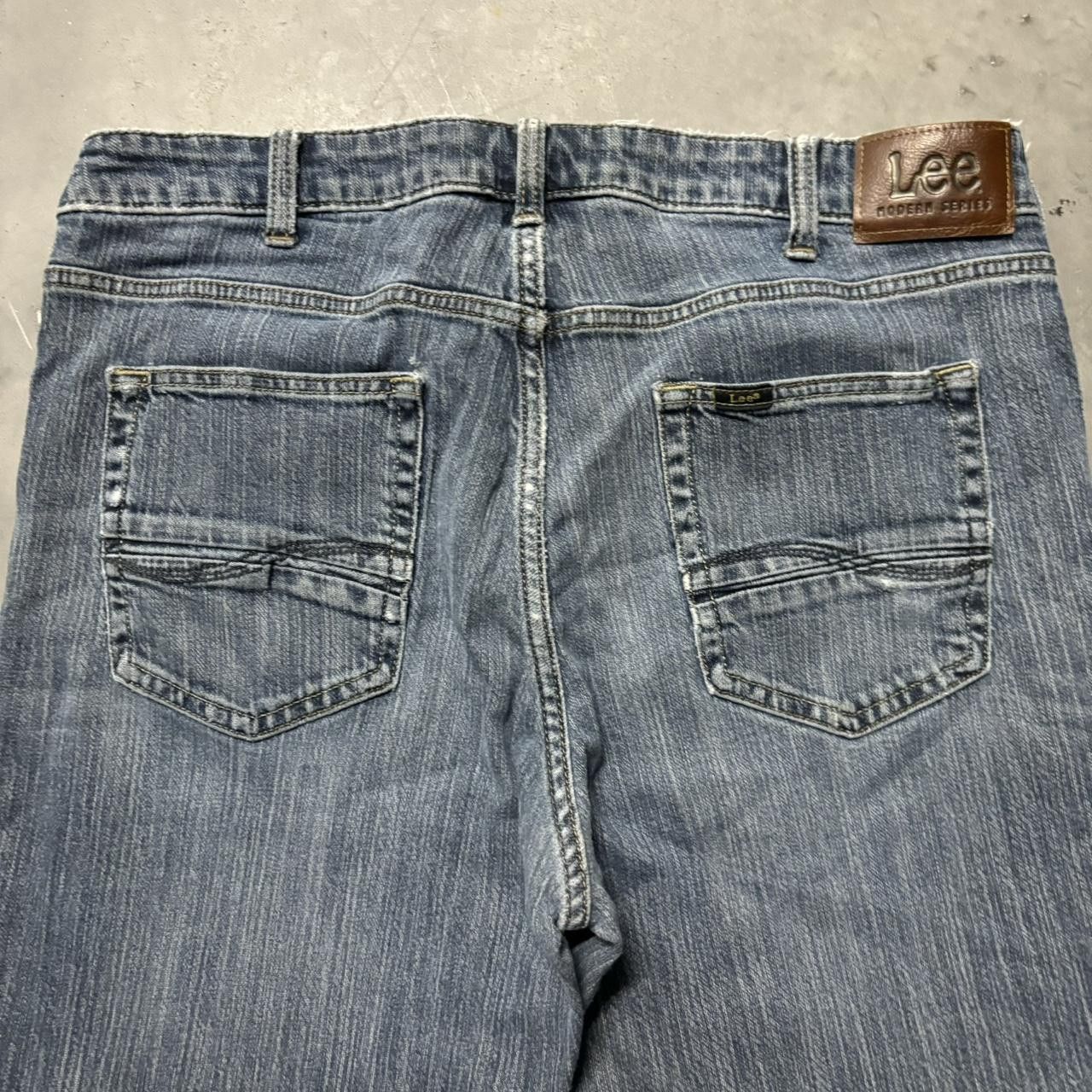 Japanese Brand × Vintage Crazy Vintage Y2K/2000s Grunge Dark Wash Denim Jeans! Size US 34 / EU 50 - 7 Thumbnail