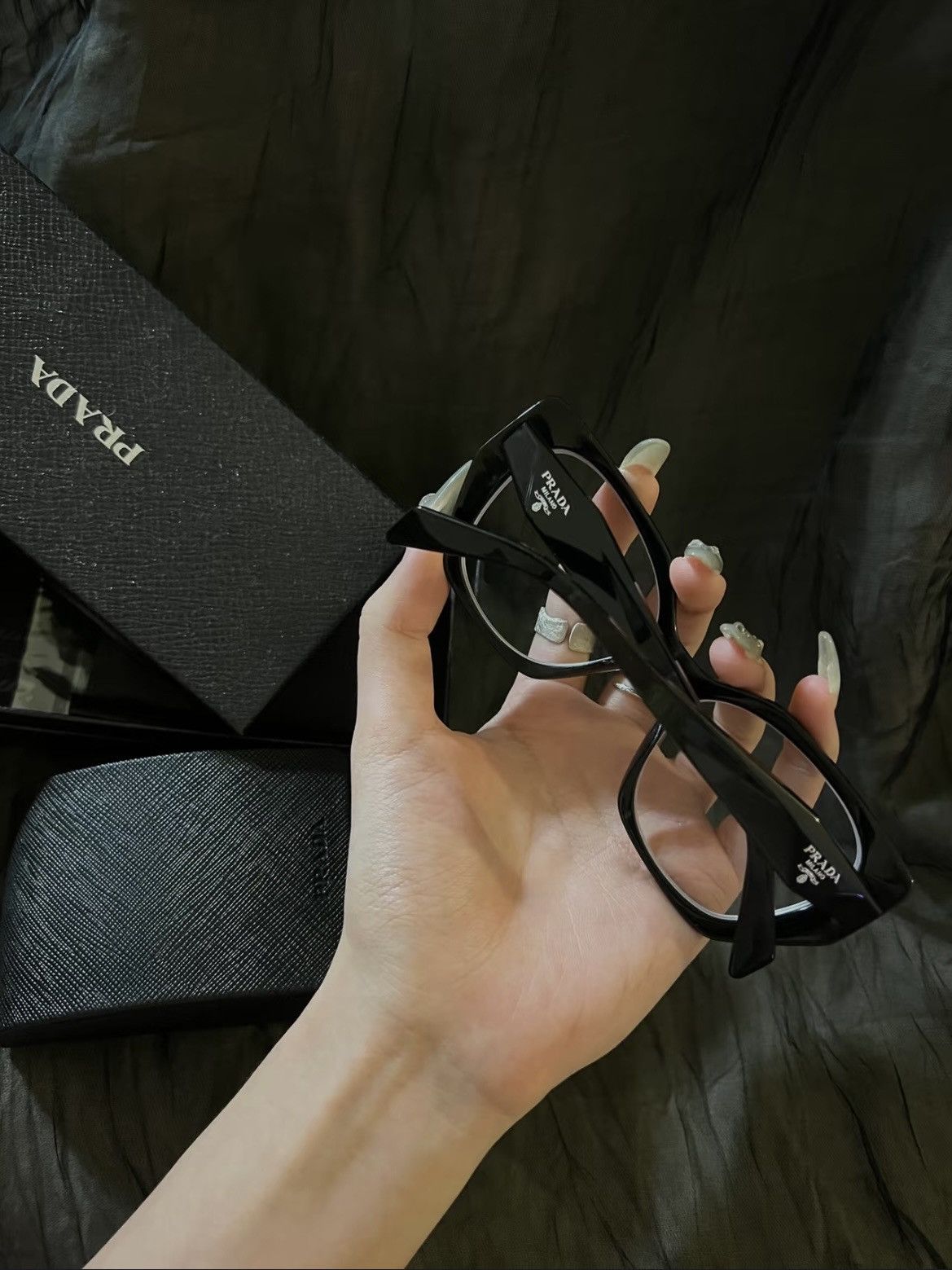 Prada Prada PR 18WV C54 1AB1O1 Size ONE SIZE - 1 Thumbnail