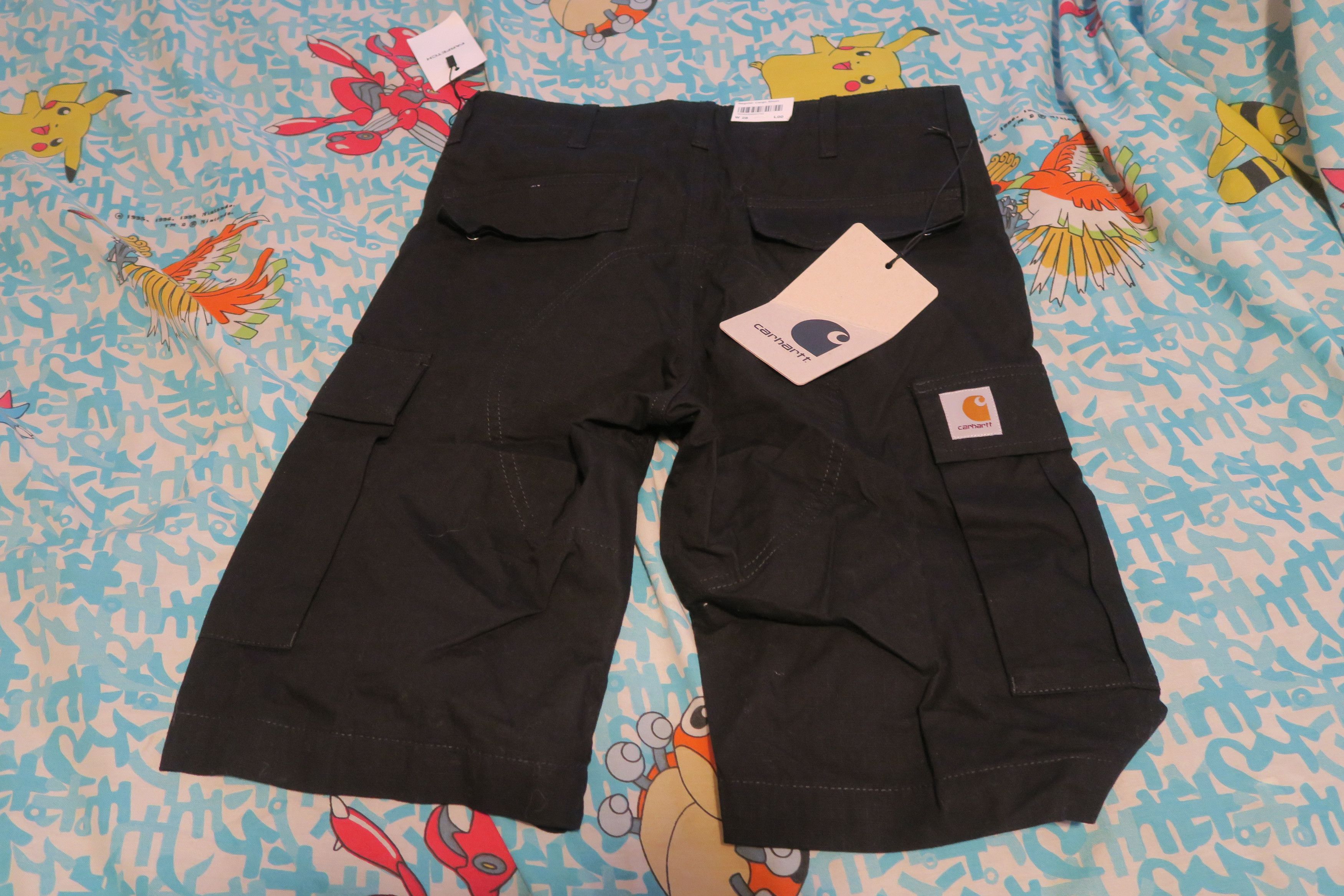 Carhartt Wip Carhartt WIP Regular Cargo Shorts Black Size 28 Size US 28 / EU 44 - 8 Thumbnail