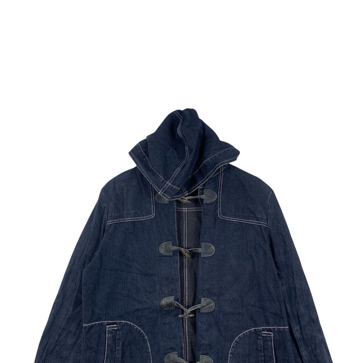 Vintage Vintage ANNE VALELEE JAPAN Natural Pure Dye Indigo Jacket Size L / US 10 / IT 46 - 2 Thumbnail