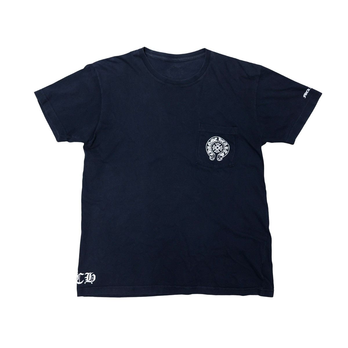 Chrome Hearts Chrome Hearts Paris Exclusive Horseshoe Pocket Tee Size US L / EU 52-54 / 3 - 2 Thumbnail