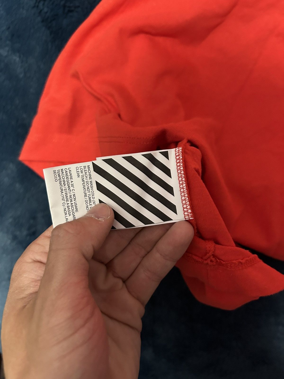 Off-White Off white virgil tee fits s Size US XXS / EU 40 - 6 Thumbnail