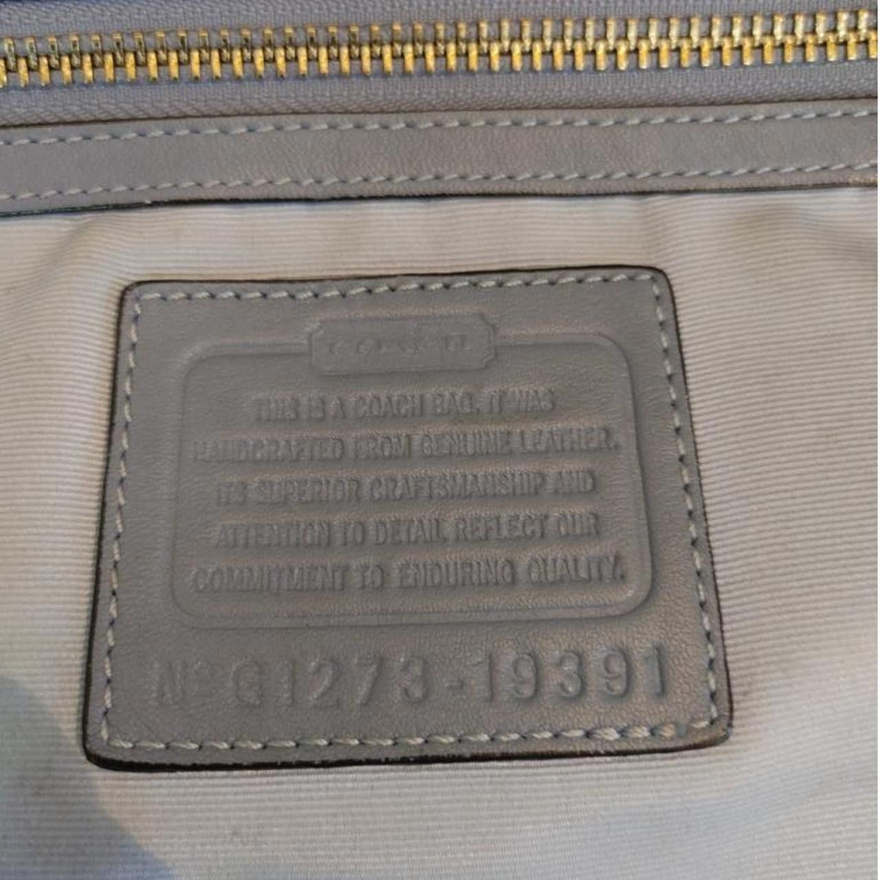 Coach Coach (19391) Black and Cream Leather Tote Size ONE SIZE - 7 Thumbnail