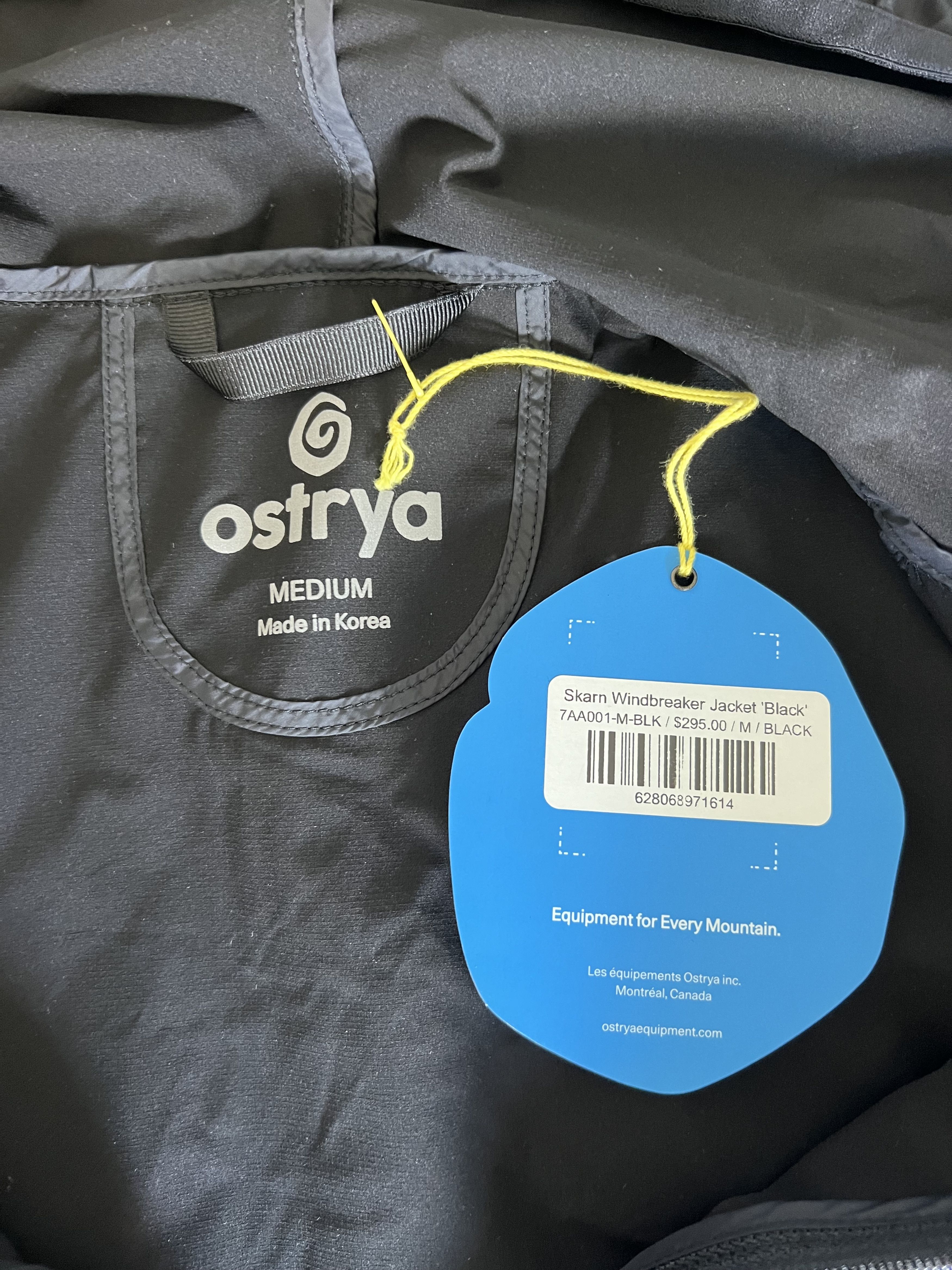 Ostrya Ostrya Skarn Windbreaker Jacket in Black Size US M / EU 48-50 / 2 - 6 Thumbnail