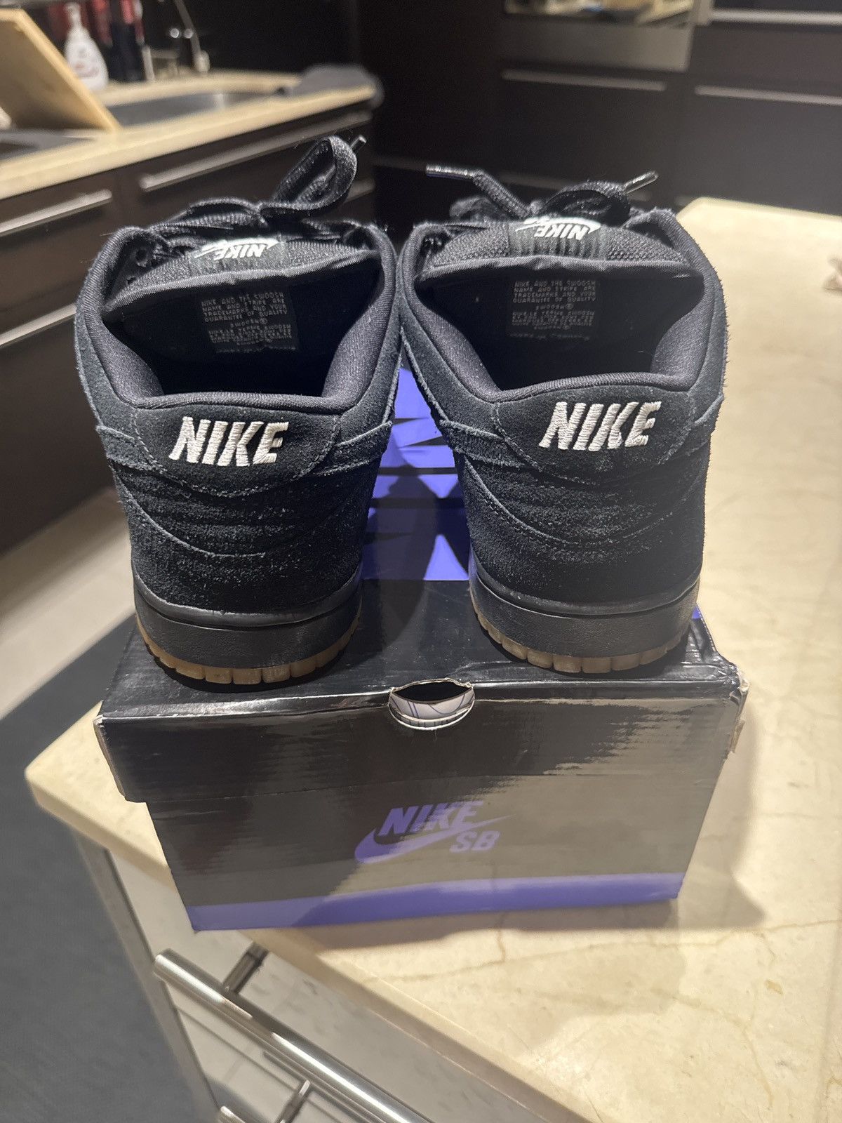 Nike SB Nike SB Dunk Low Black Pack 2006 Size US 10.5 / EU 43-44 - 3 Thumbnail