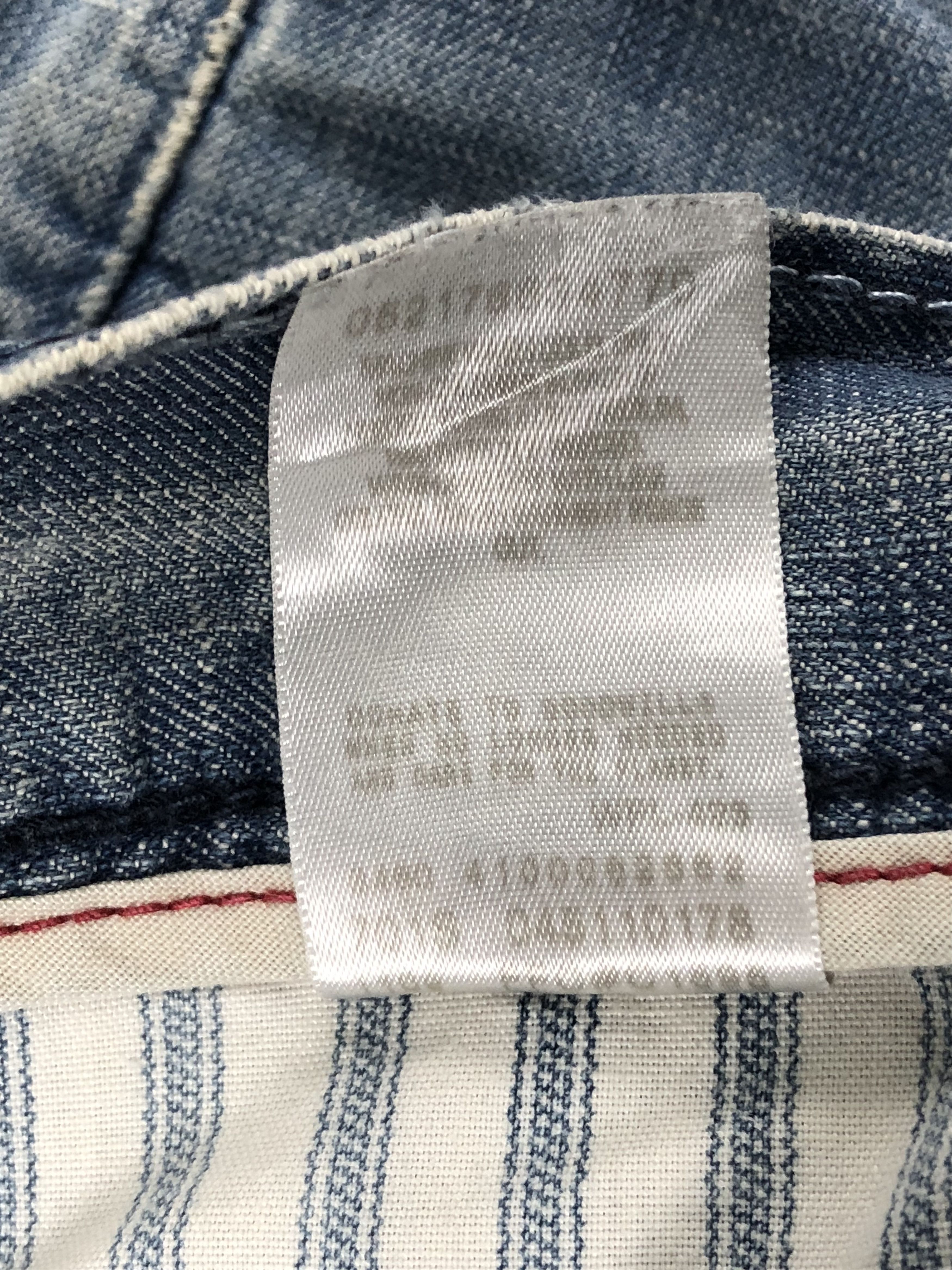 Levi's Vintage Distressed Levis 511 Light Washed Jeans DPP0253 Size US 36 / EU 52 - 7 Thumbnail