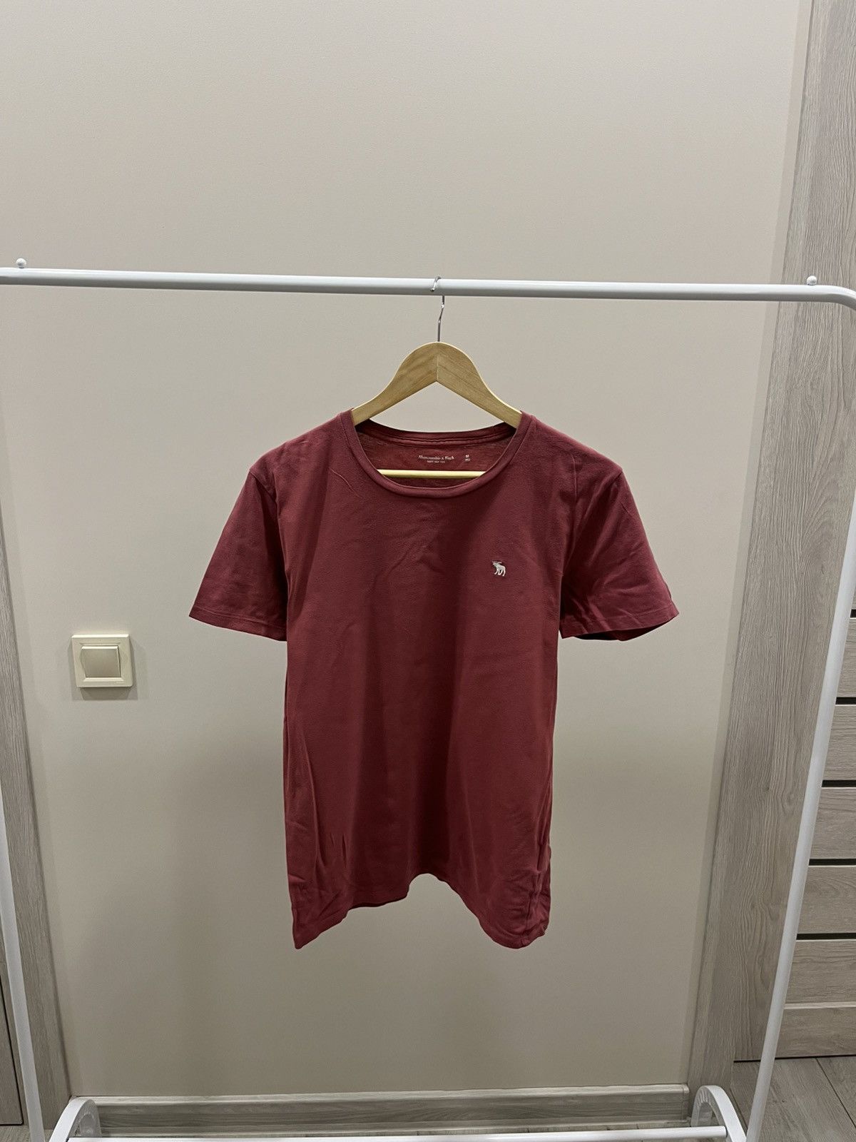 If Six Was Nine Vintage Y2K Abercrombie & Fitch Japanese style Red Cotton Size US M / EU 48-50 / 2 - 1 Thumbnail