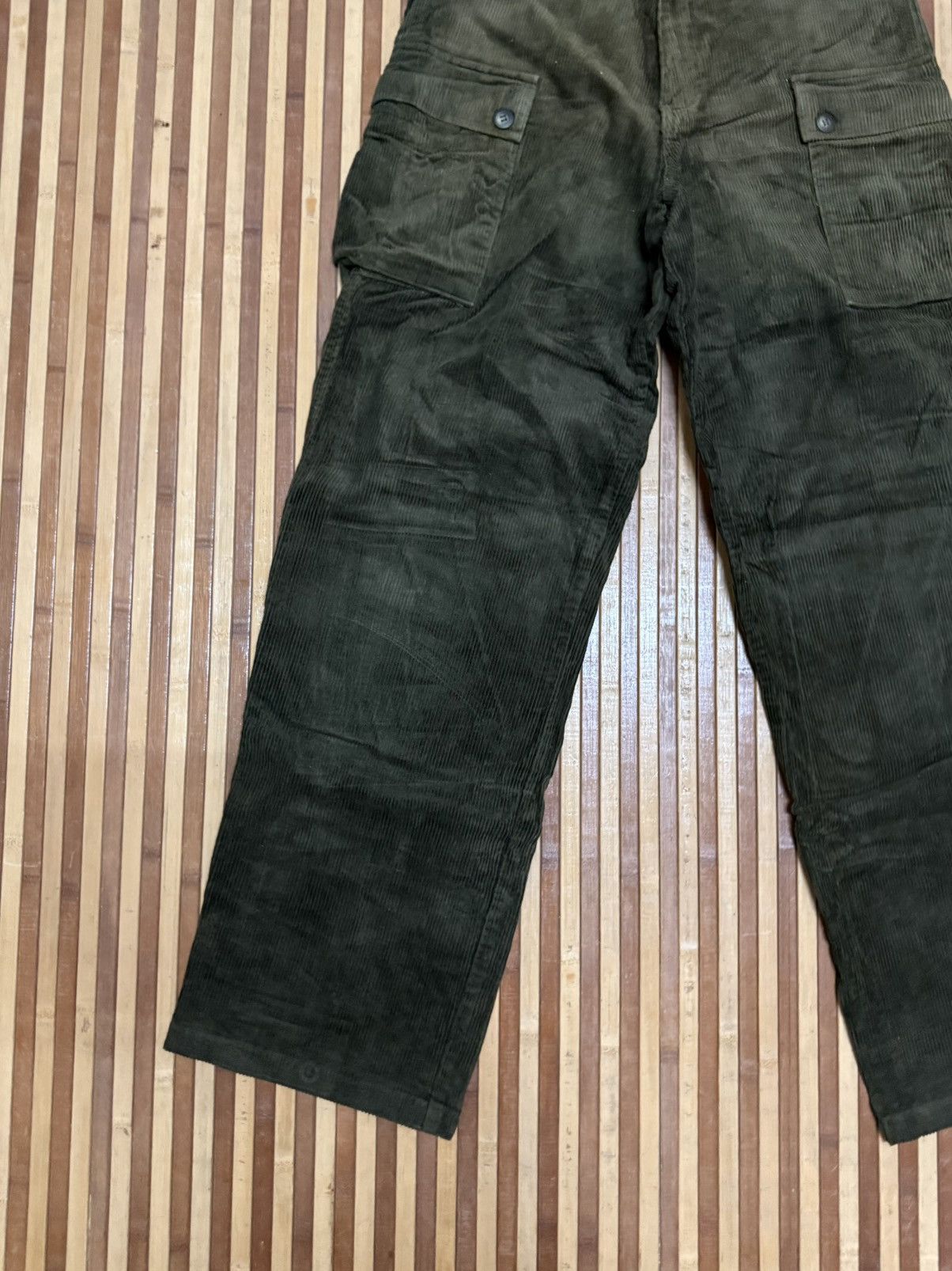 Japanese Brand African Beat Club Corduroy Cargo Pants / Monkey Pants Size US 28 / EU 44 - 4 Thumbnail
