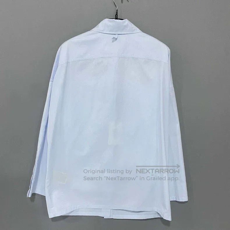 Hermes Hermes Light blue shirt Size XXS / US 00 / IT 34 - 3 Thumbnail