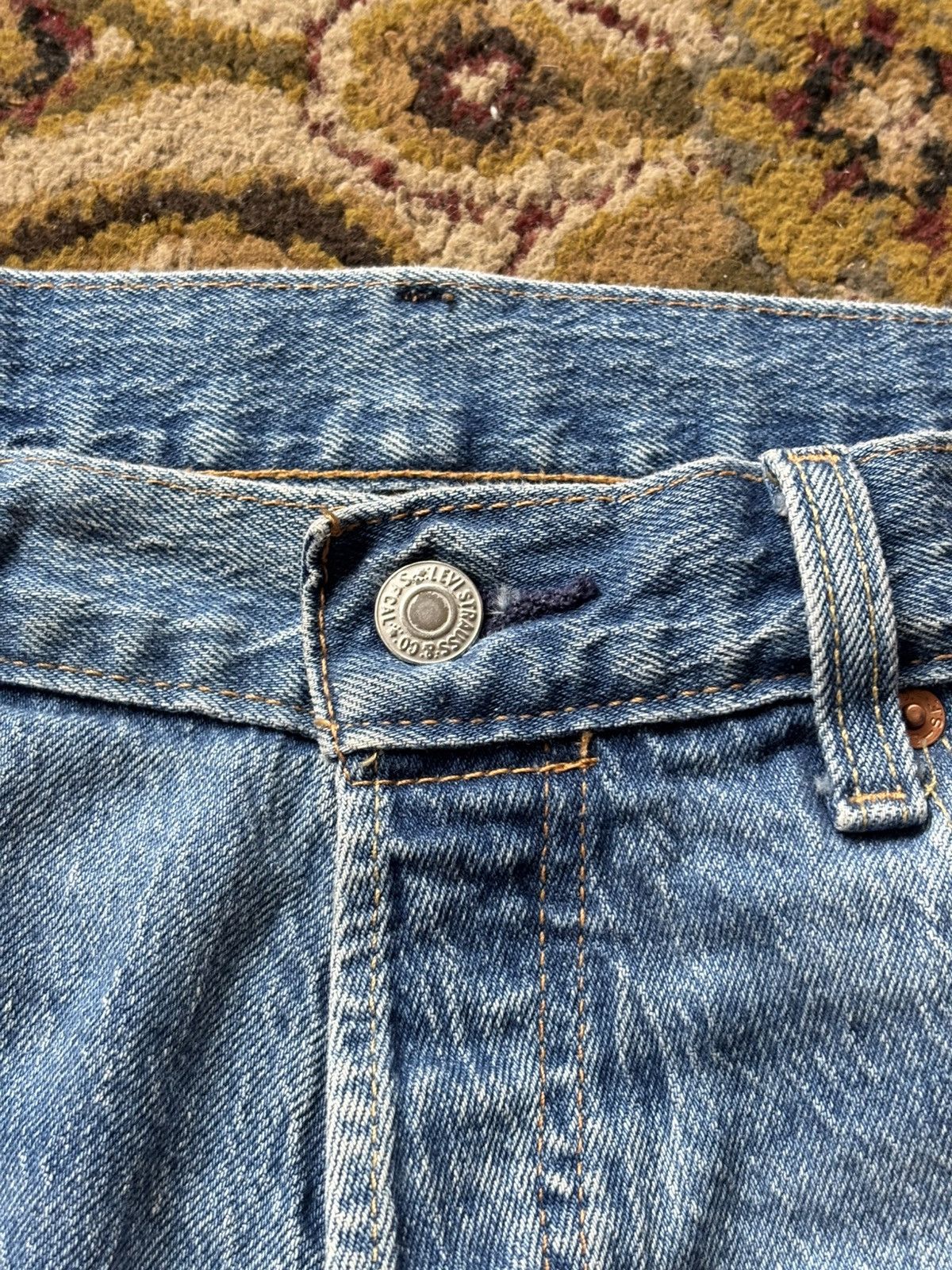 Levi's × Vintage Levi's 501 Vintage style👖 Size US 30 / EU 46 - 2 Thumbnail