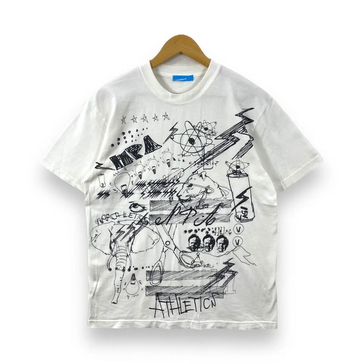 Other Vintage 00's GRAFFITI ART Graphics Design Tee Shirt Size US L / EU 52-54 / 3 - 1 Thumbnail