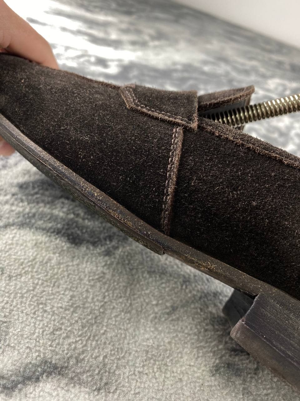 Prada Prada Penny Suede Loafers Size US 7.5 / EU 40-41 - 13 Thumbnail