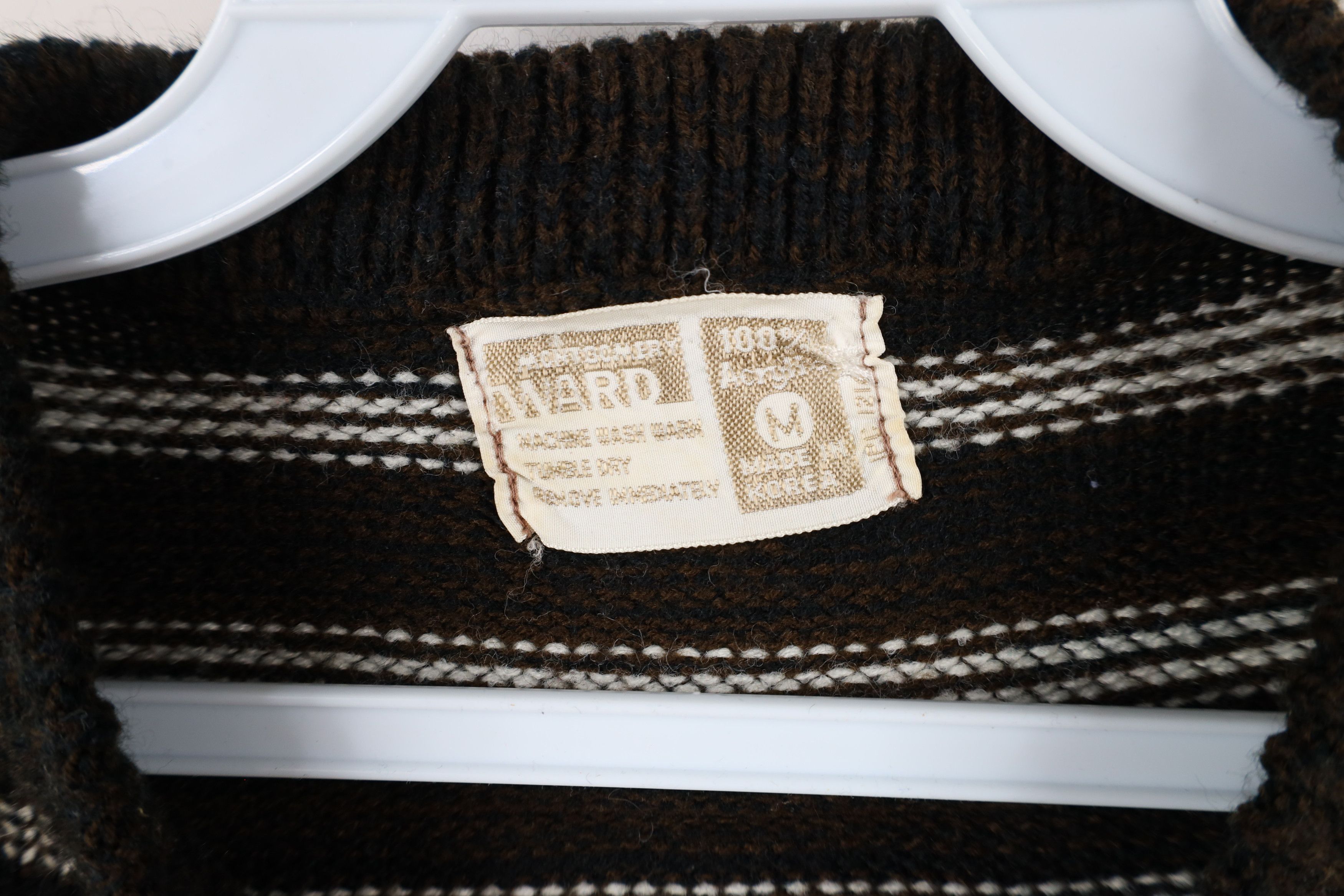 Vintage Vintage 70s Streetwear Southwestern Knit Crewneck Sweater Size M / US 6-8 / IT 42-44 - 6 Thumbnail