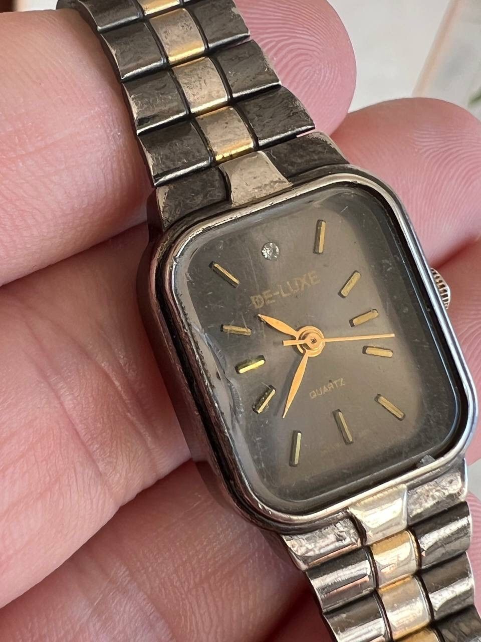 Japanese Brand × Vintage Vintage Japanese style futuristic Watch De Luxe 90s Japan Size ONE SIZE - 2 Thumbnail