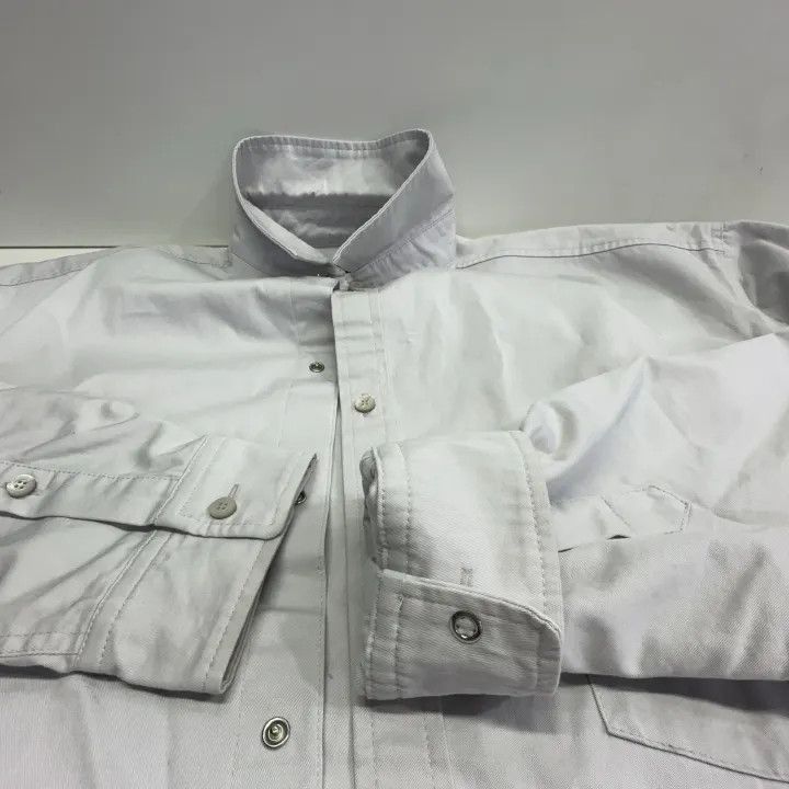 Balenciaga Balenciaga Balenciaga Casual Gray Long Sleeve Shirt -2507 Size US M / EU 48-50 / 2 - 9 Thumbnail