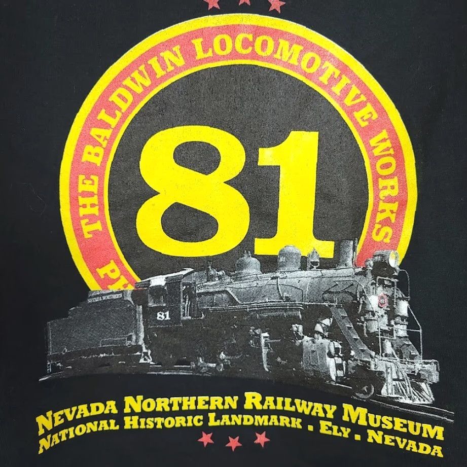 Port & Company Nevada Northern No 81 Locomotive Sweatshirt Hoodie Mens Size Small Train Museum Black Port & Company Shirt? Size US S / EU 44-46 / 1 - 5 Thumbnail