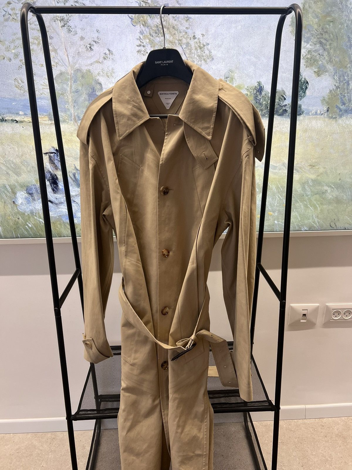 Bottega Veneta BOTTEGA VENETA Double-Breasted Trench Coat Size US L / EU 52-54 / 3 - 3 Thumbnail