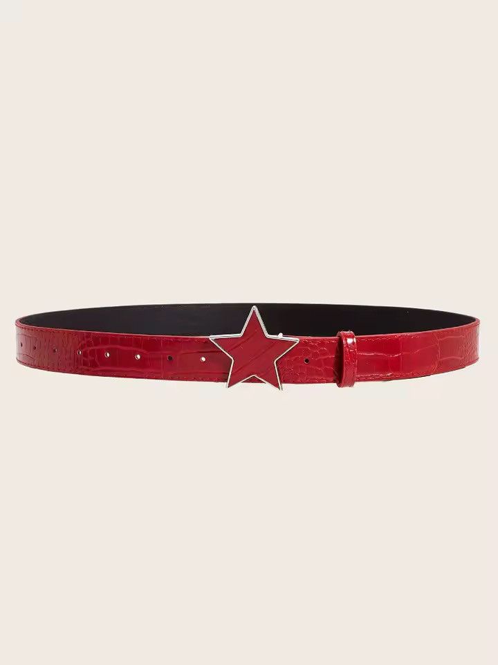 Other Retro Vintage Style Star Rivets Punk Belt Size ONE SIZE - 2 Thumbnail